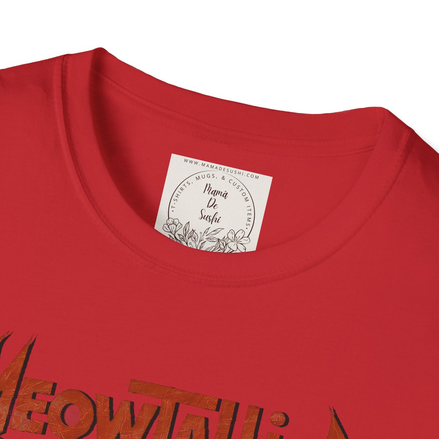 MeowTallicA Cat - Kitty - MamaDeSushi - Unisex Softstyle T-Shirt