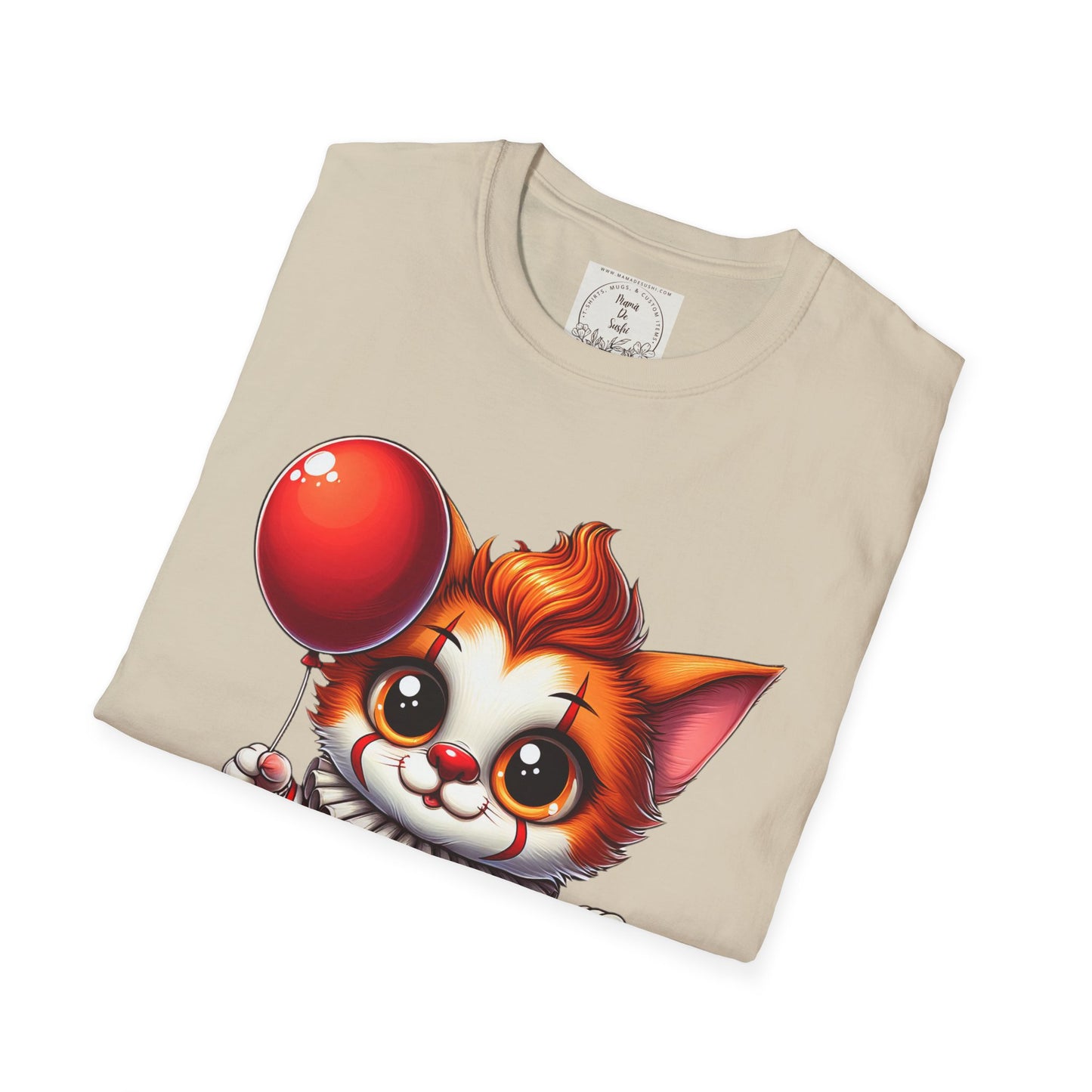 CA-IT Cat - Kitty - MamaDeSushi - Unisex Softstyle T-Shirt