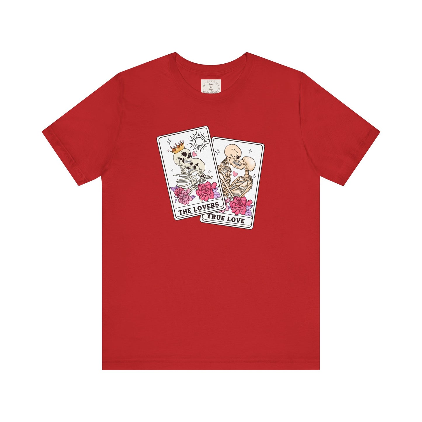 The Lovers, True Love - Cards & Hearts - MamaDeSushi - Women's Favorite Tee