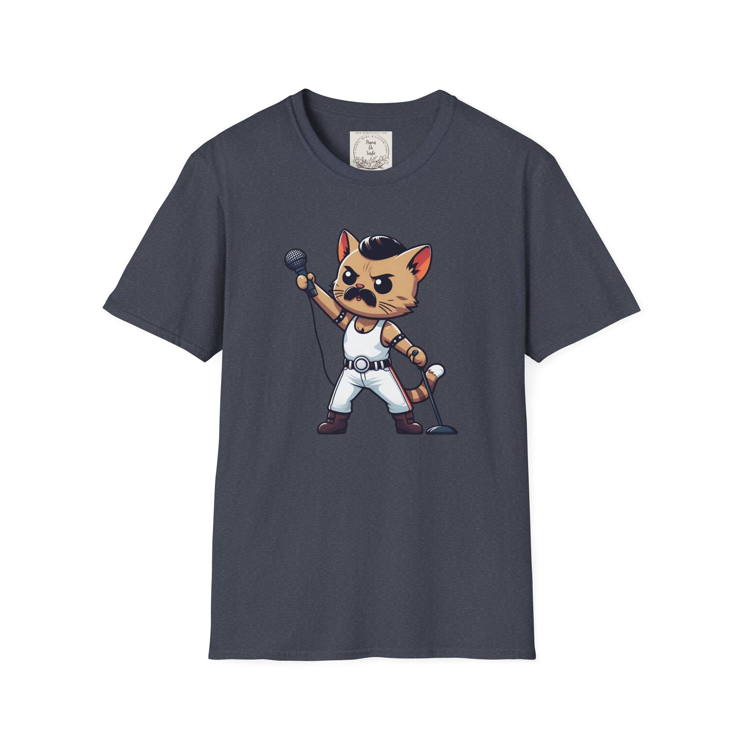 Kitty Mercury - Cat - Kitty - MamaDeSushi - Unisex Softstyle T-Shirt