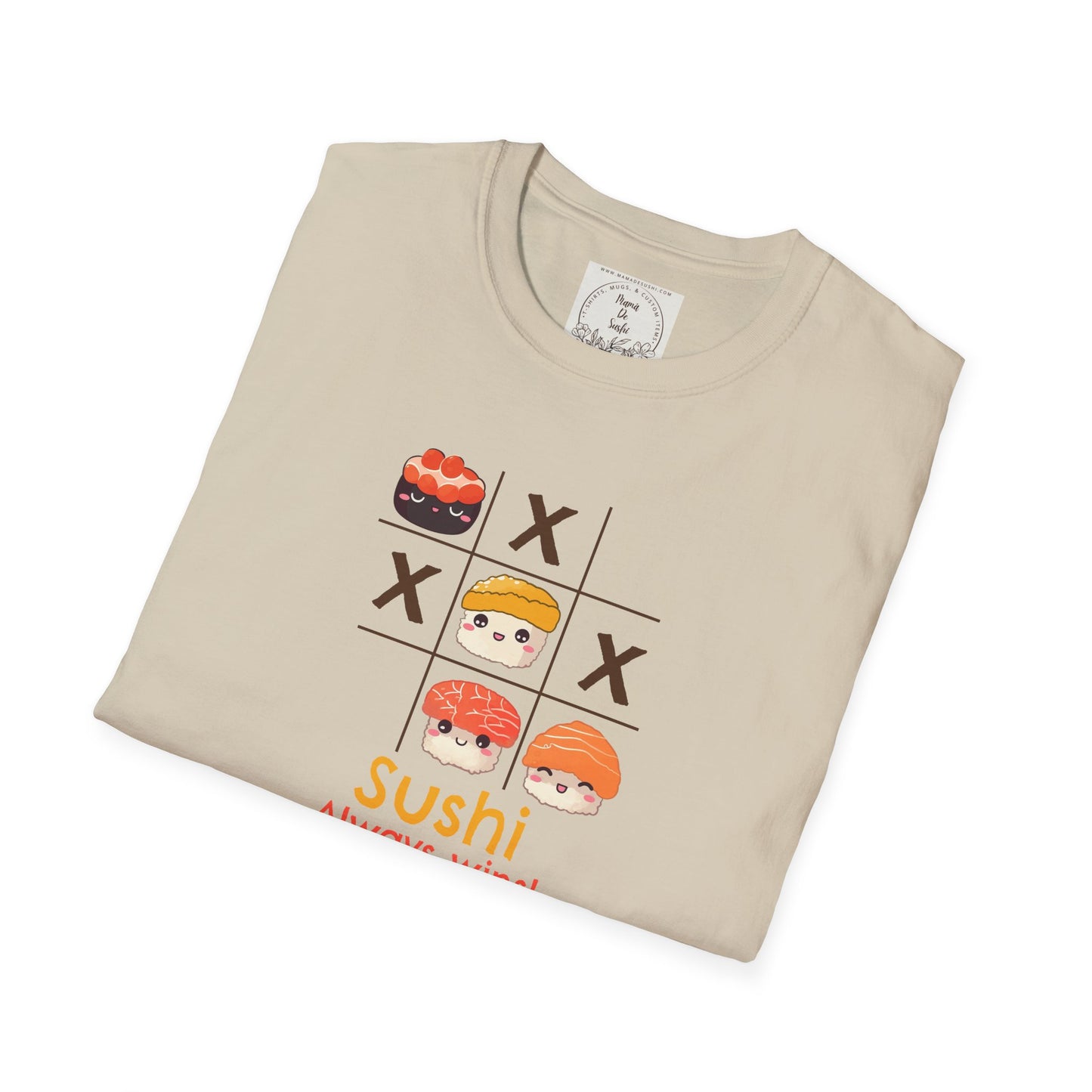 Sushi always wins - Sushi - MamaDeSushi - Unisex Softstyle T-Shirt