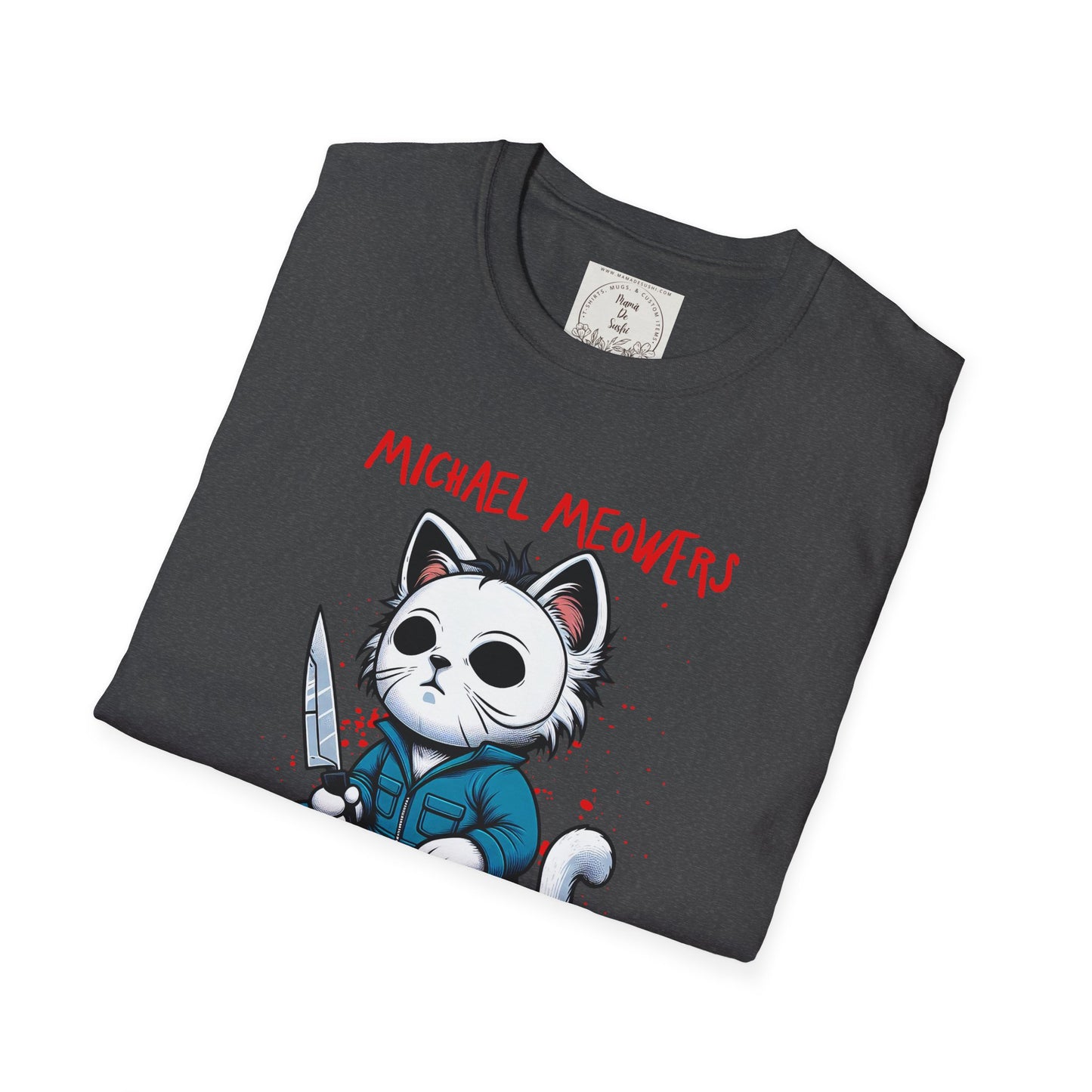 Michael Meowers - Cat - Kitty - MamaDeSushi - Unisex Softstyle T-Shirt