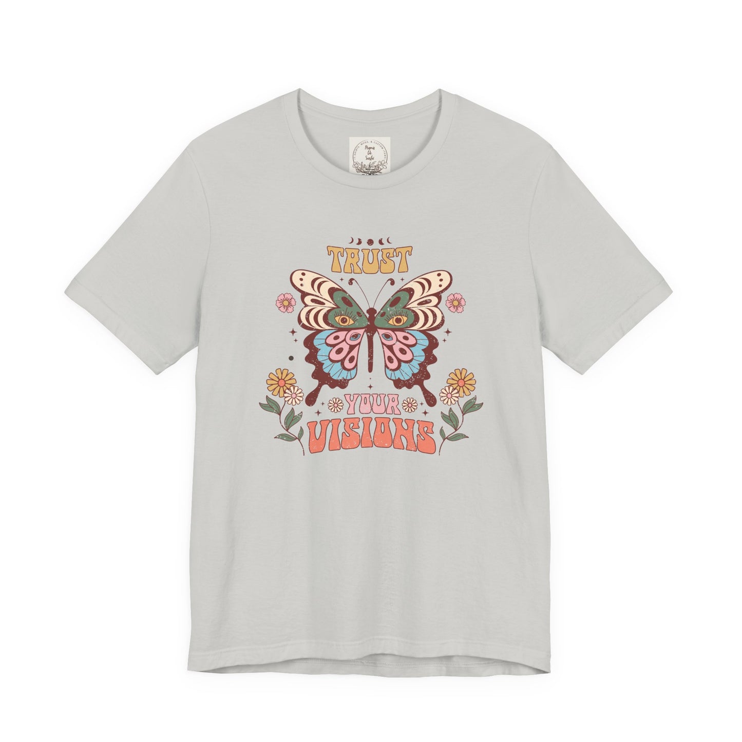 Trust Your Visions - Boho Retro - MamaDeSushi - Unisex Jersey Short Sleeve Tee