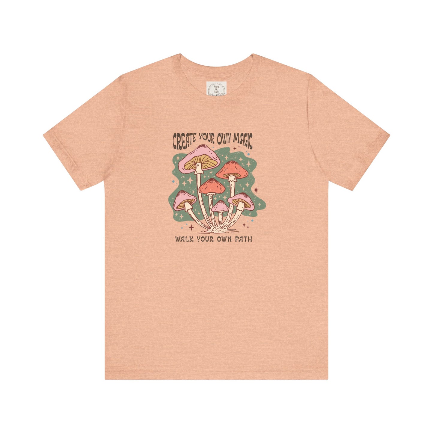 Create your own Magic walk your own path - Boho Retro - MamaDeSushi - Unisex Jersey Short Sleeve Tee