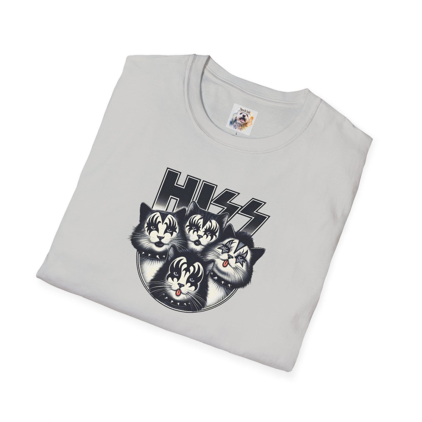 HIZZ - Cat - Kitty - MamaDeSushi - Unisex Softstyle T-Shirt