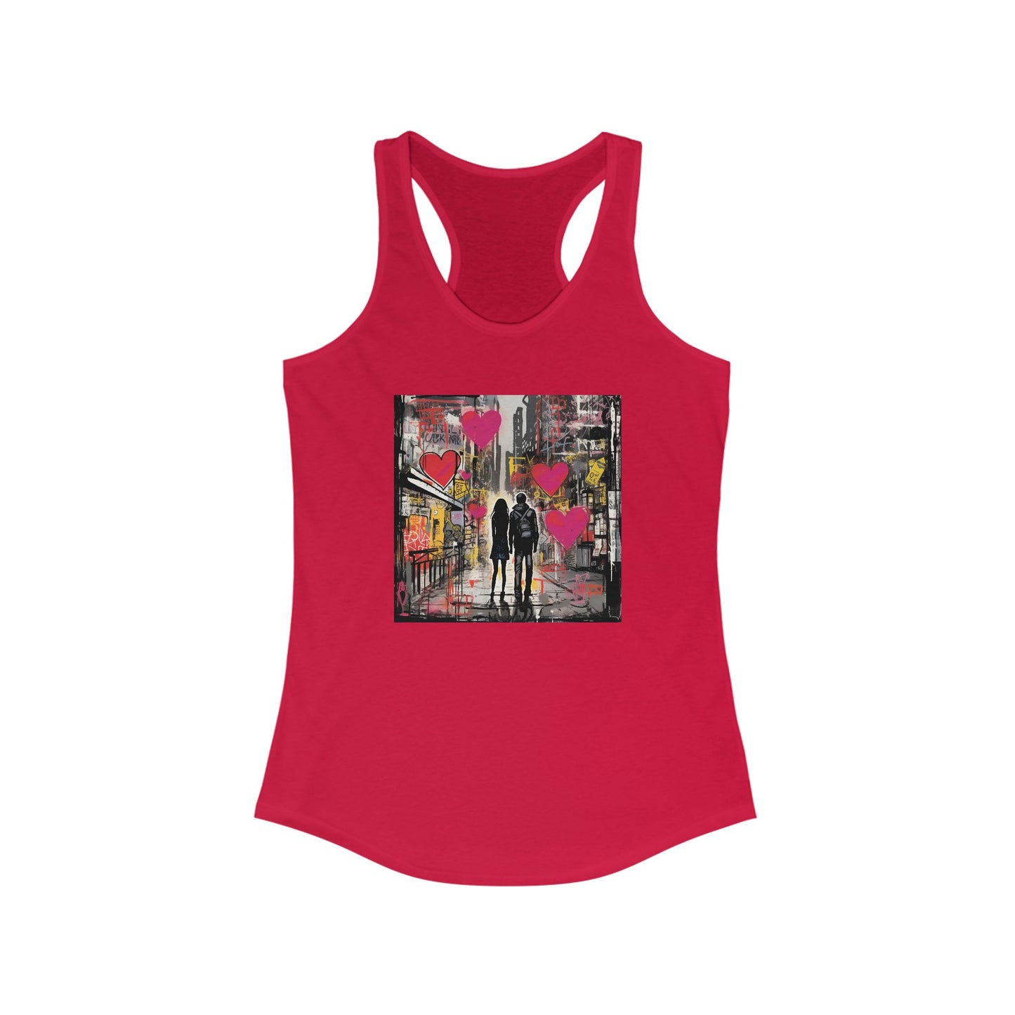 Graffiti Love Racerback Tank