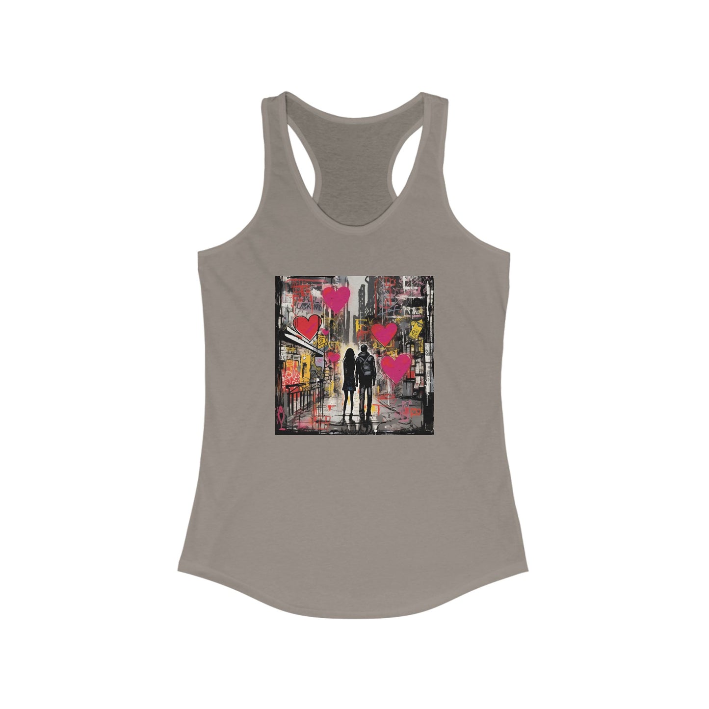 Graffiti Love Racerback Tank
