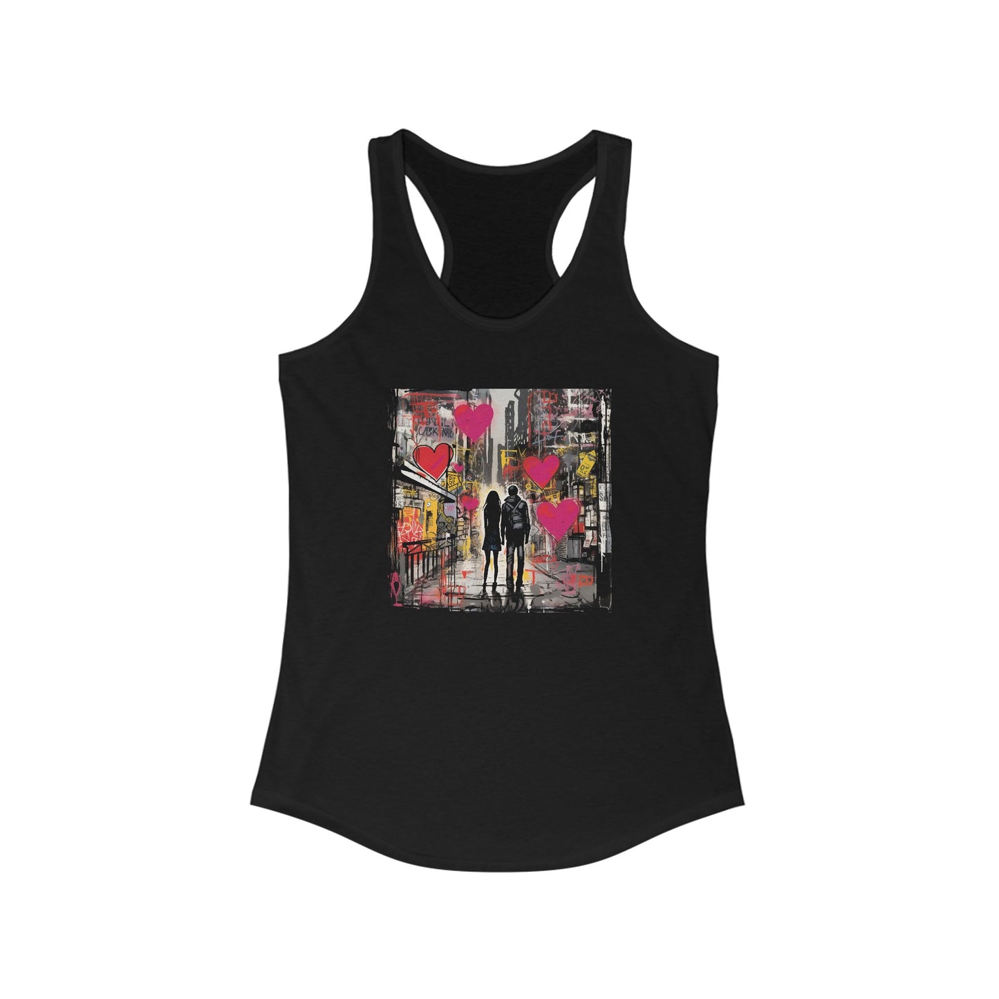 Graffiti Love Racerback Tank