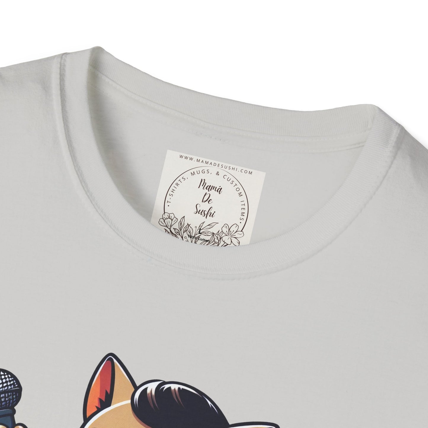 Kitty Mercury - Cat - Kitty - MamaDeSushi - Unisex Softstyle T-Shirt