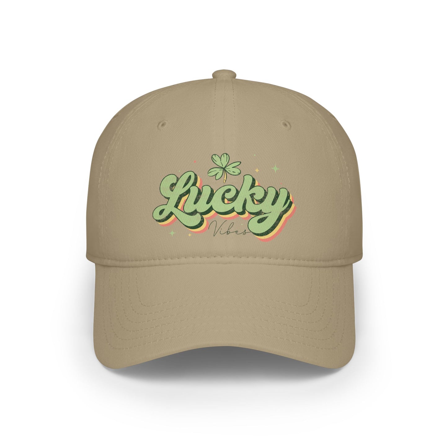 Low Profile Baseball Cap - Lucky Vibes