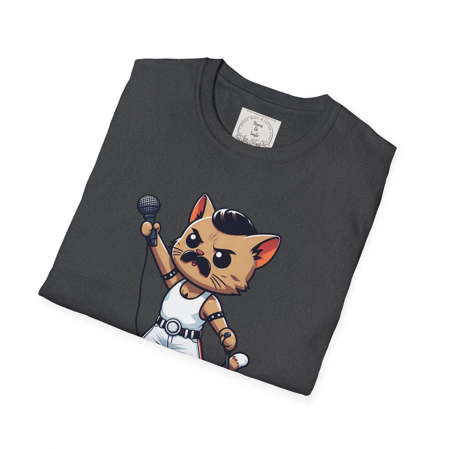 Kitty Mercury - Cat - Kitty - MamaDeSushi - Unisex Softstyle T-Shirt