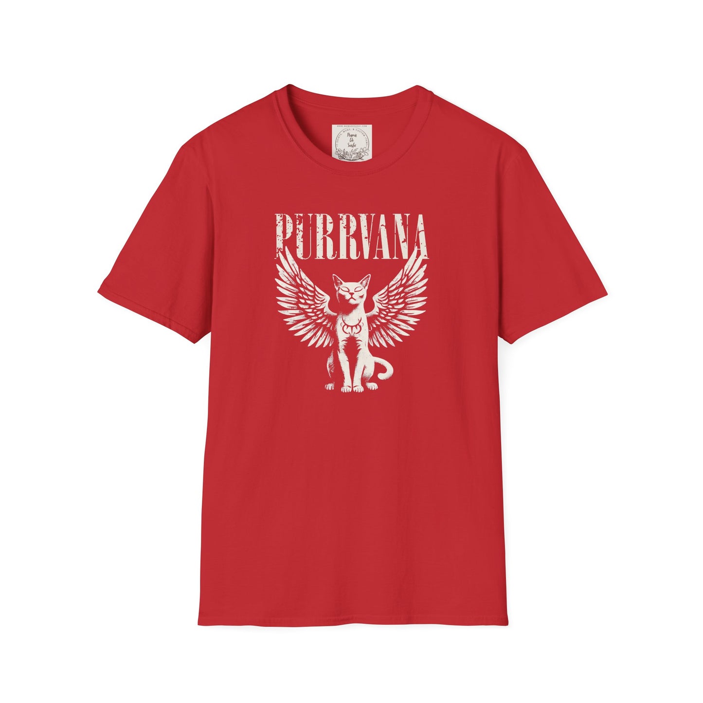 Purrvana - Cat - Kitty - MamaDeSushi - Unisex Softstyle T-Shirt