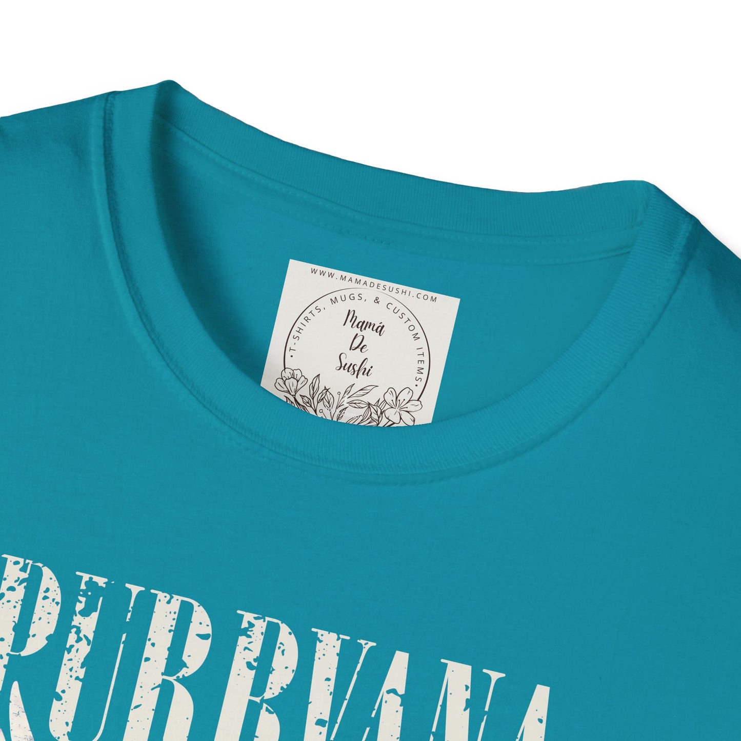 Purrvana - Cat - Kitty - MamaDeSushi - Unisex Softstyle T-Shirt
