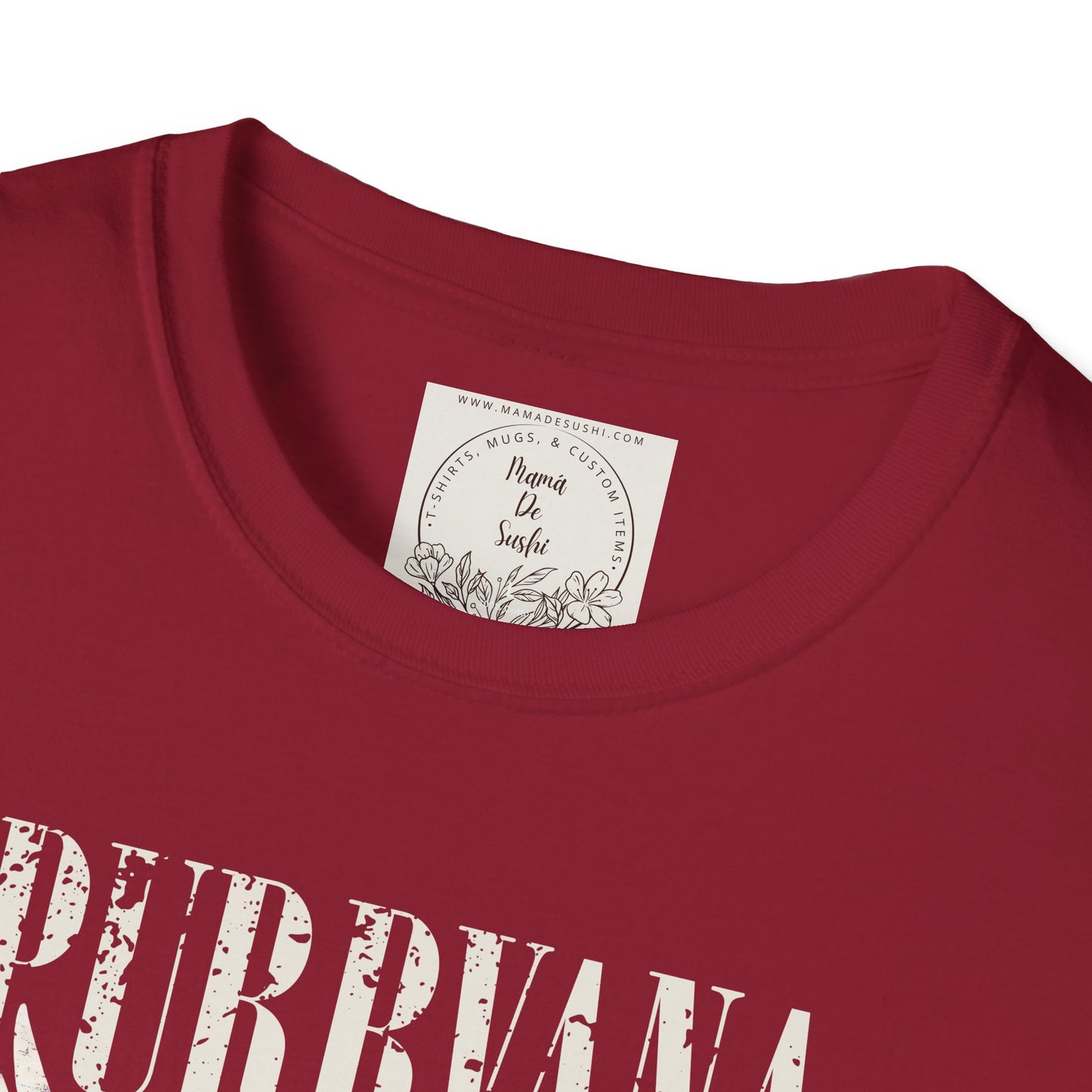 Purrvana - Cat - Kitty - MamaDeSushi - Unisex Softstyle T-Shirt