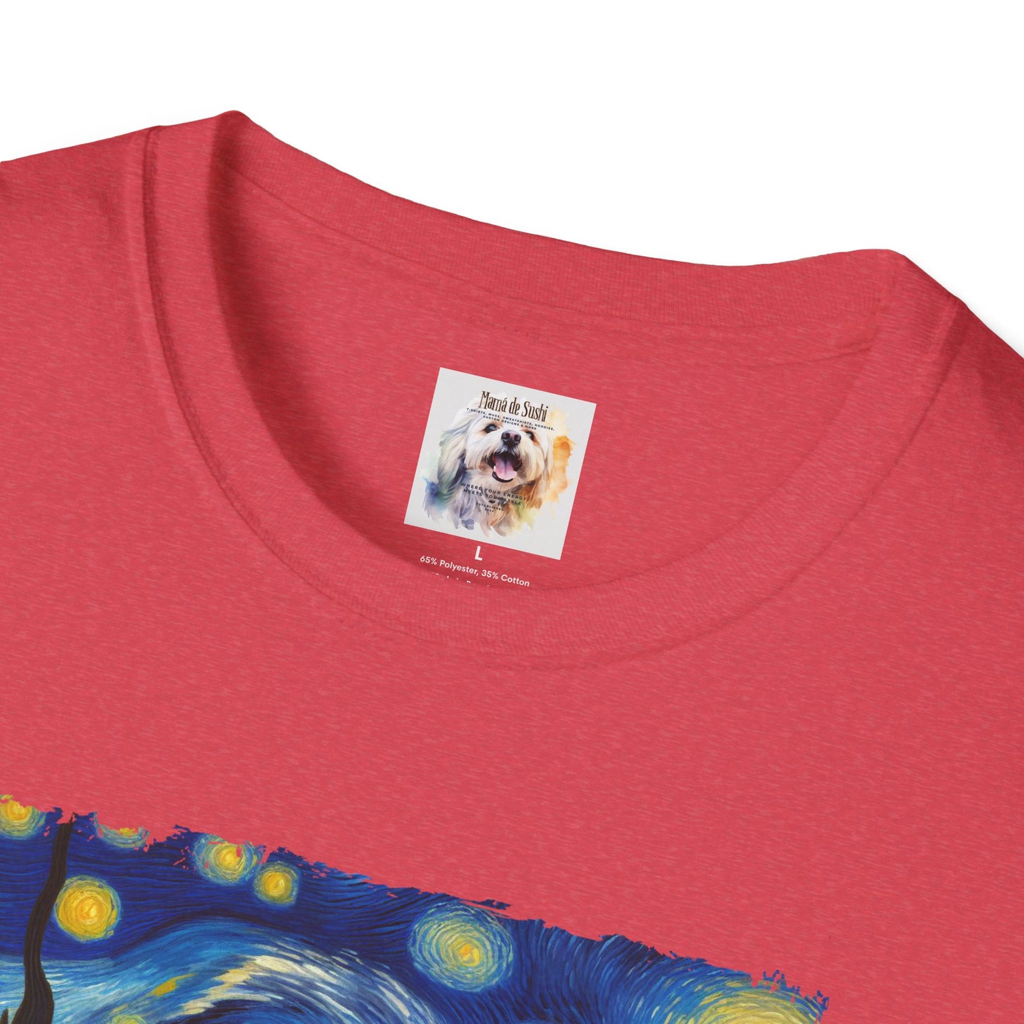 The BlackVang Cat - Kitty - MamaDeSushi - Unisex Softstyle T-Shirt