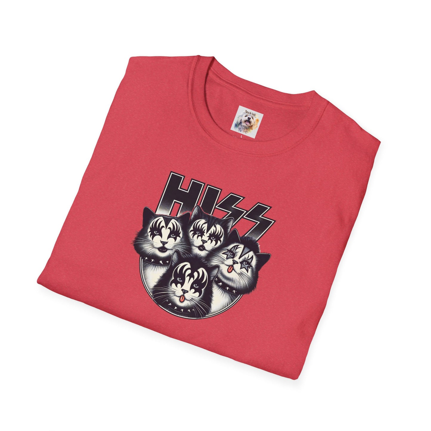 HIZZ - Cat - Kitty - MamaDeSushi - Unisex Softstyle T-Shirt