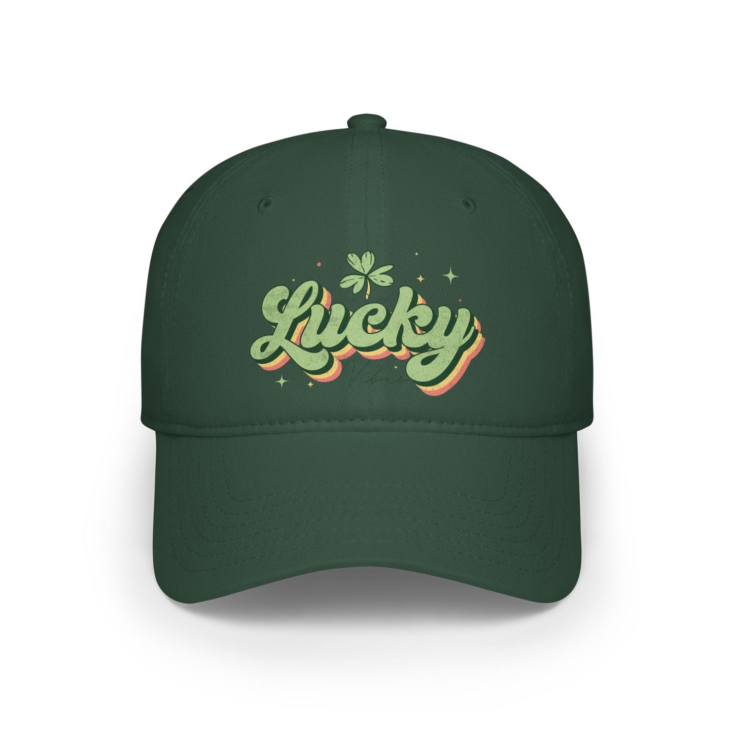 Low Profile Baseball Cap - Lucky Vibes
