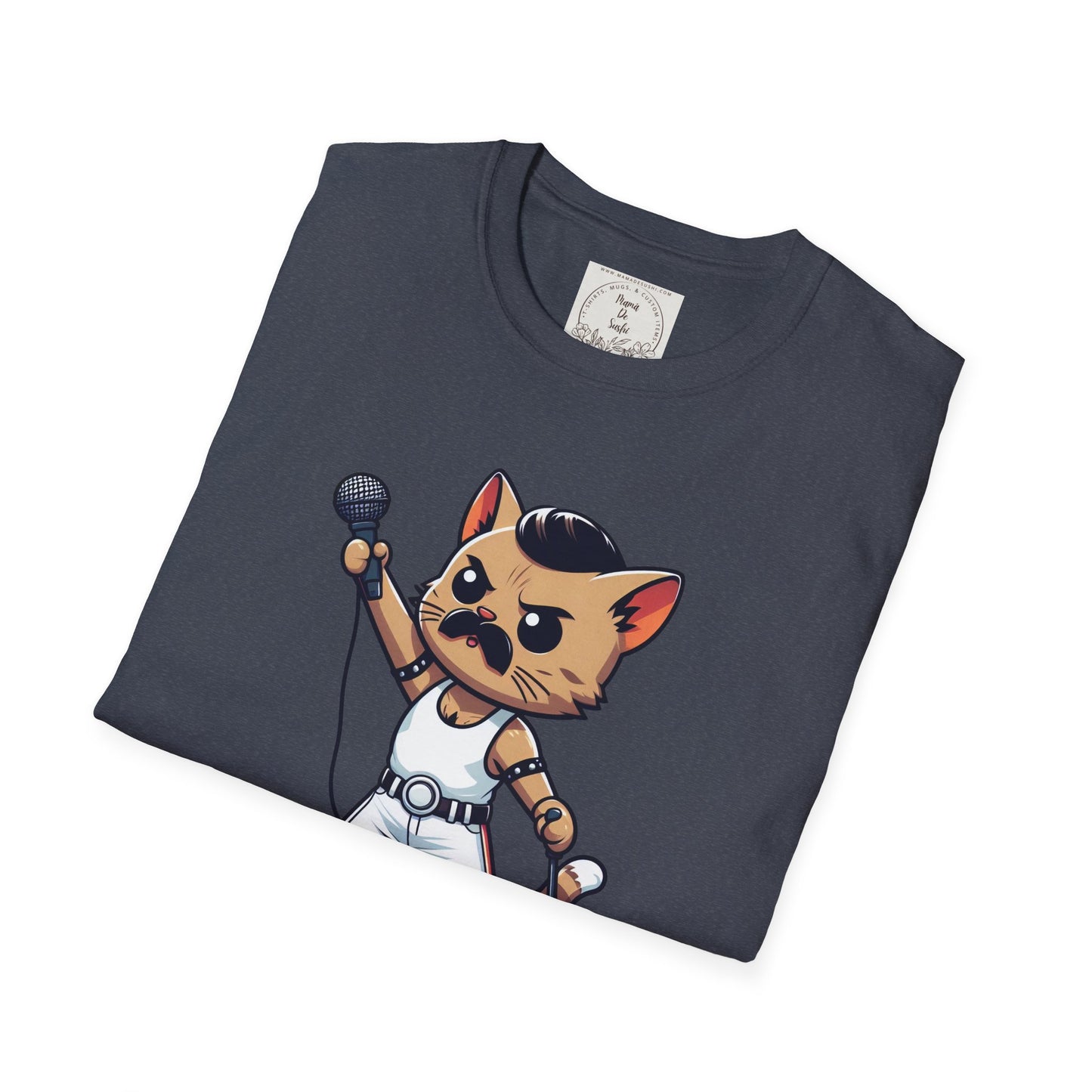 Kitty Mercury - Cat - Kitty - MamaDeSushi - Unisex Softstyle T-Shirt