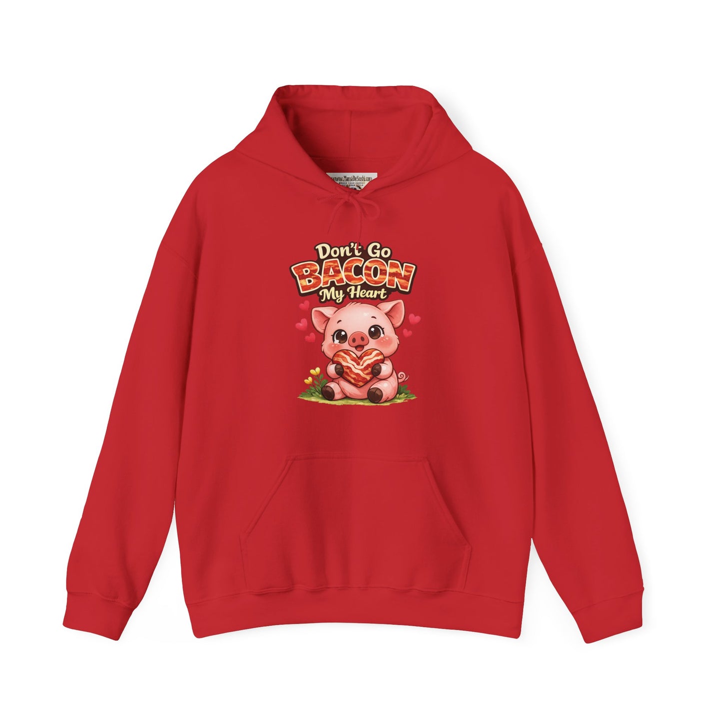 Unisex Heavy Blend™ Hooded Sweatshirt - Don't go Bacon My Heart