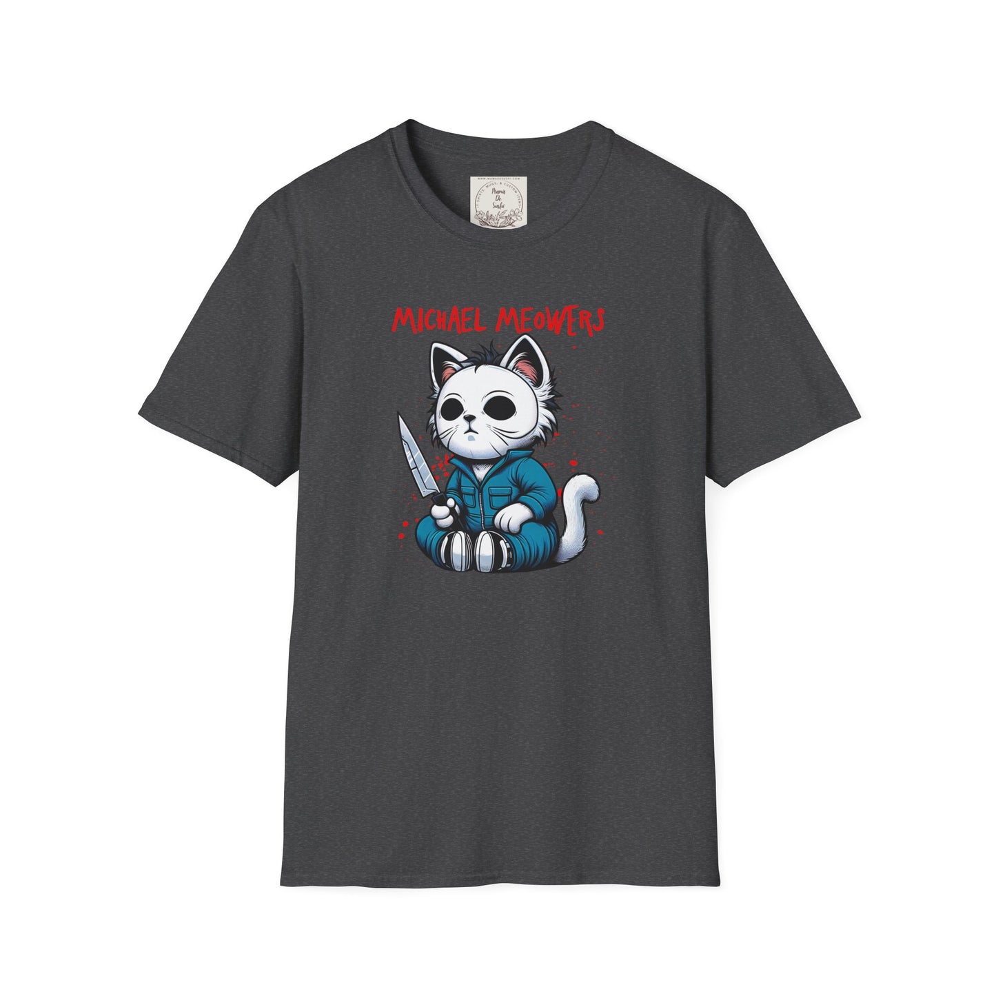 Michael Meowers - Cat - Kitty - MamaDeSushi - Unisex Softstyle T-Shirt