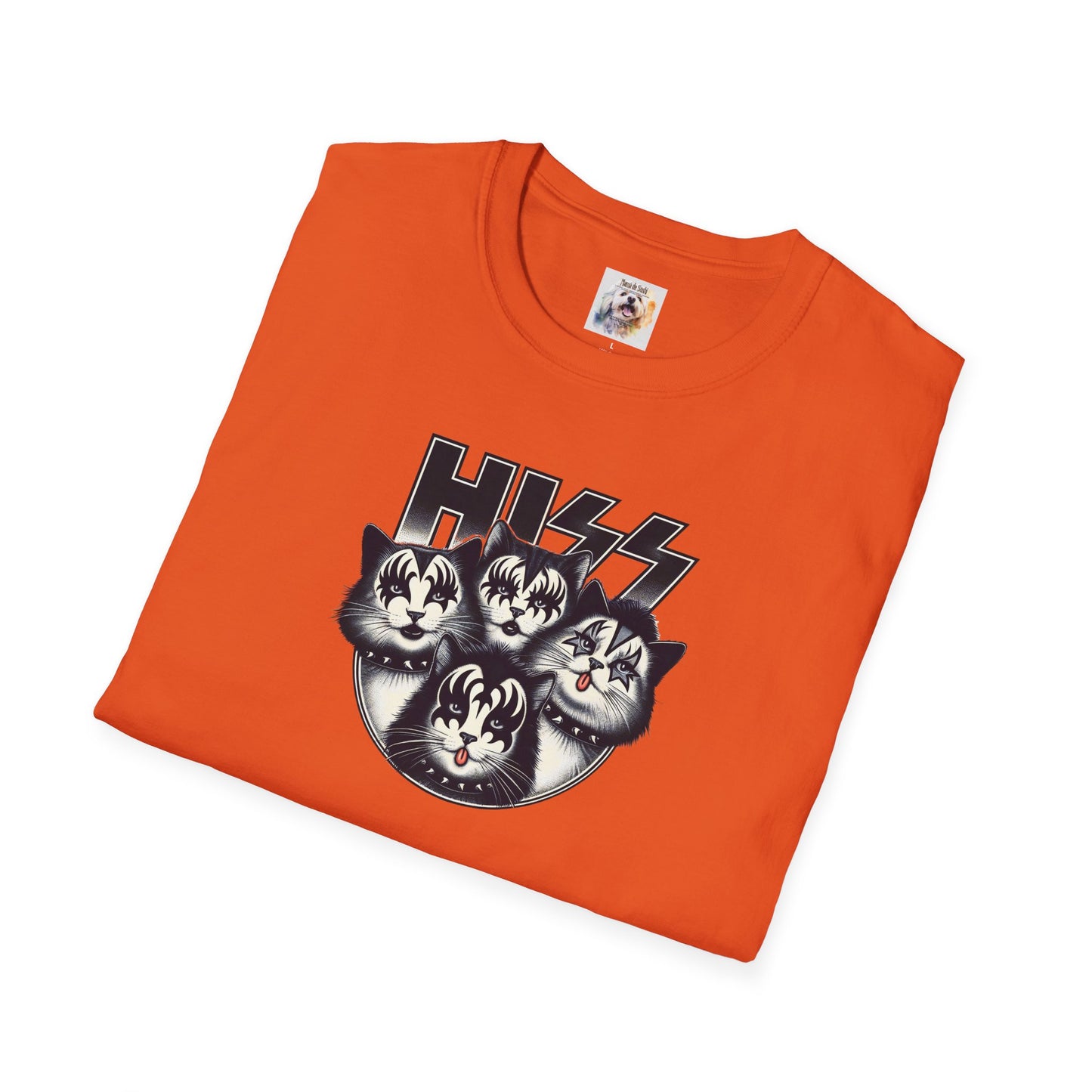 HIZZ - Cat - Kitty - MamaDeSushi - Unisex Softstyle T-Shirt