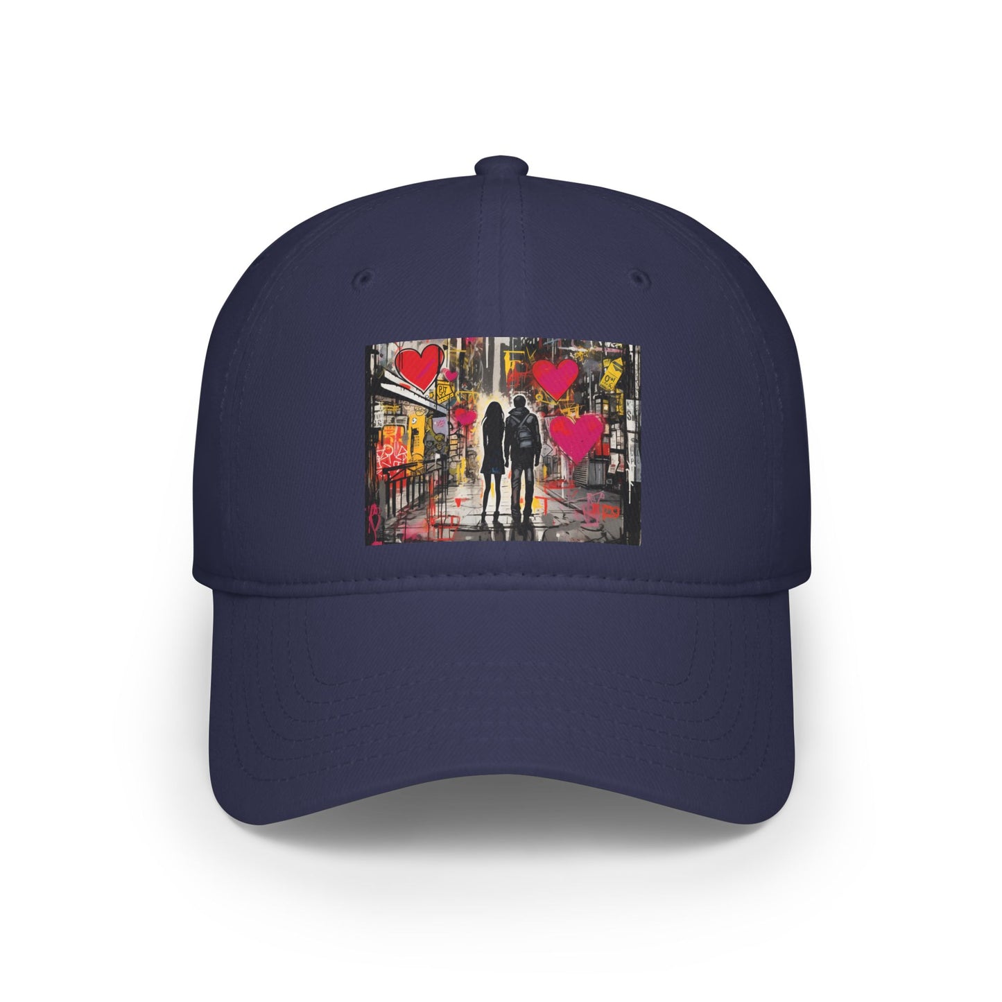 Downtown Graffiti Love - Low Profile Baseball Cap