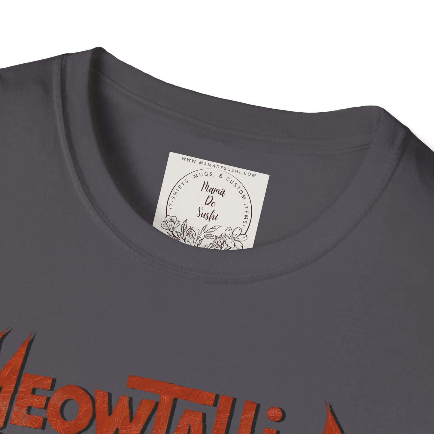MeowTallicA Cat - Kitty - MamaDeSushi - Unisex Softstyle T-Shirt