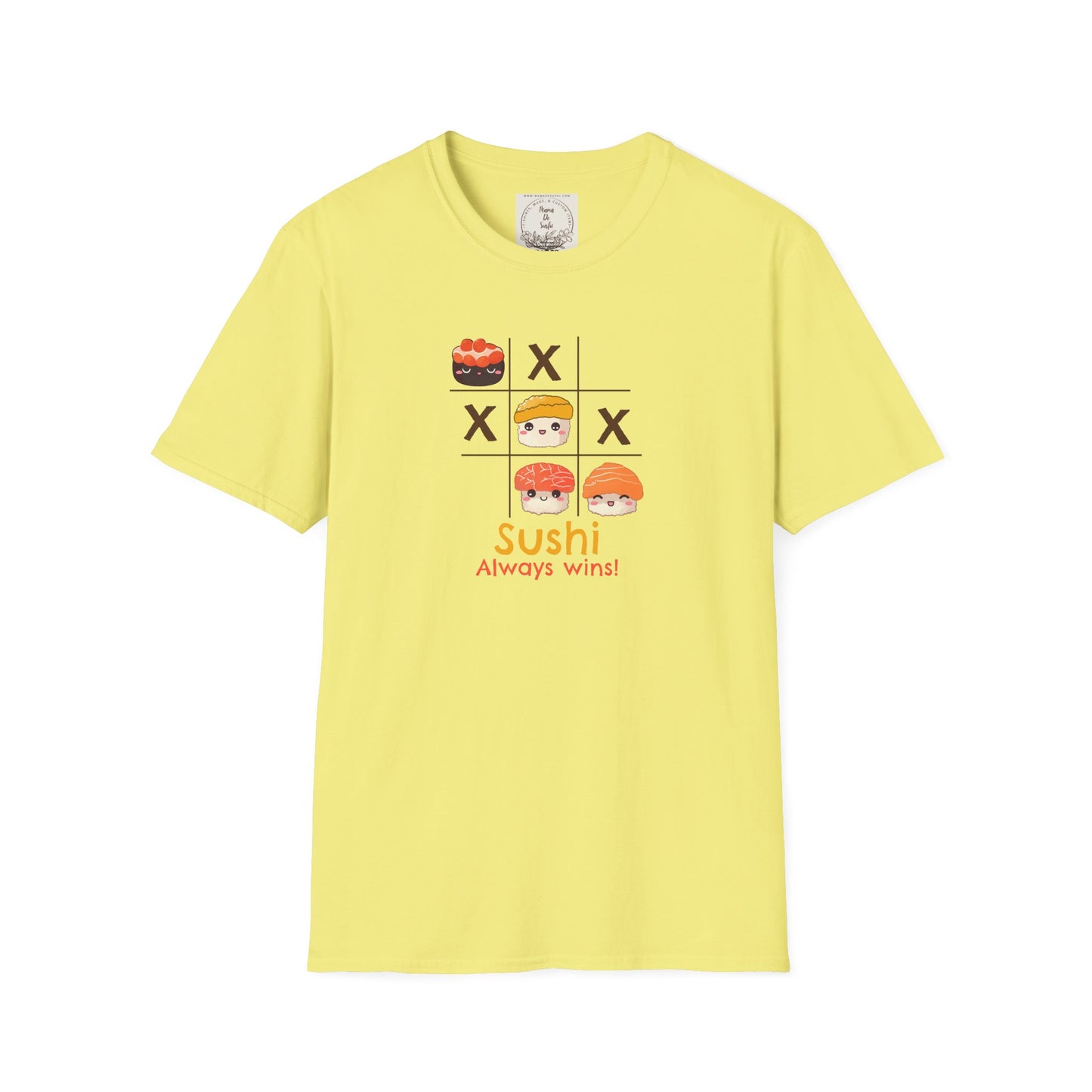 Sushi always wins - Sushi - MamaDeSushi - Unisex Softstyle T-Shirt