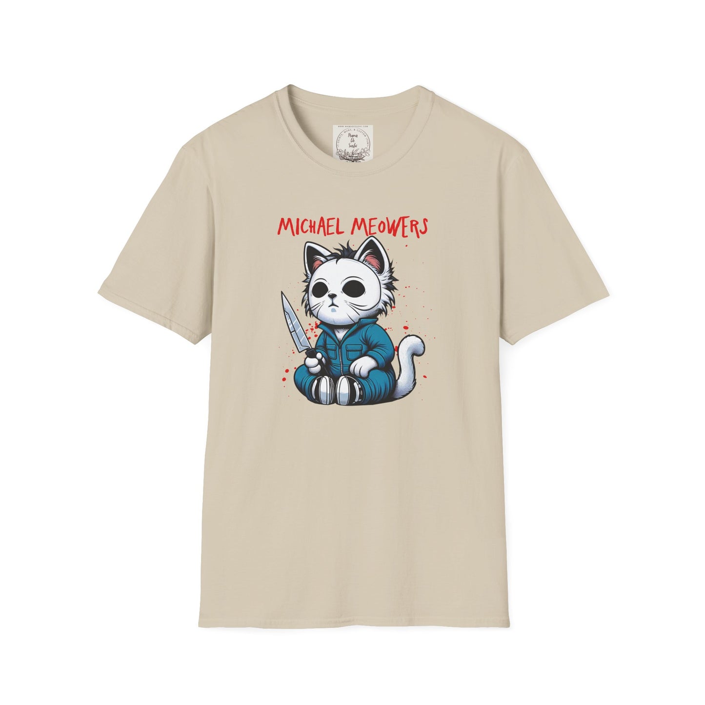Michael Meowers - Cat - Kitty - MamaDeSushi - Unisex Softstyle T-Shirt