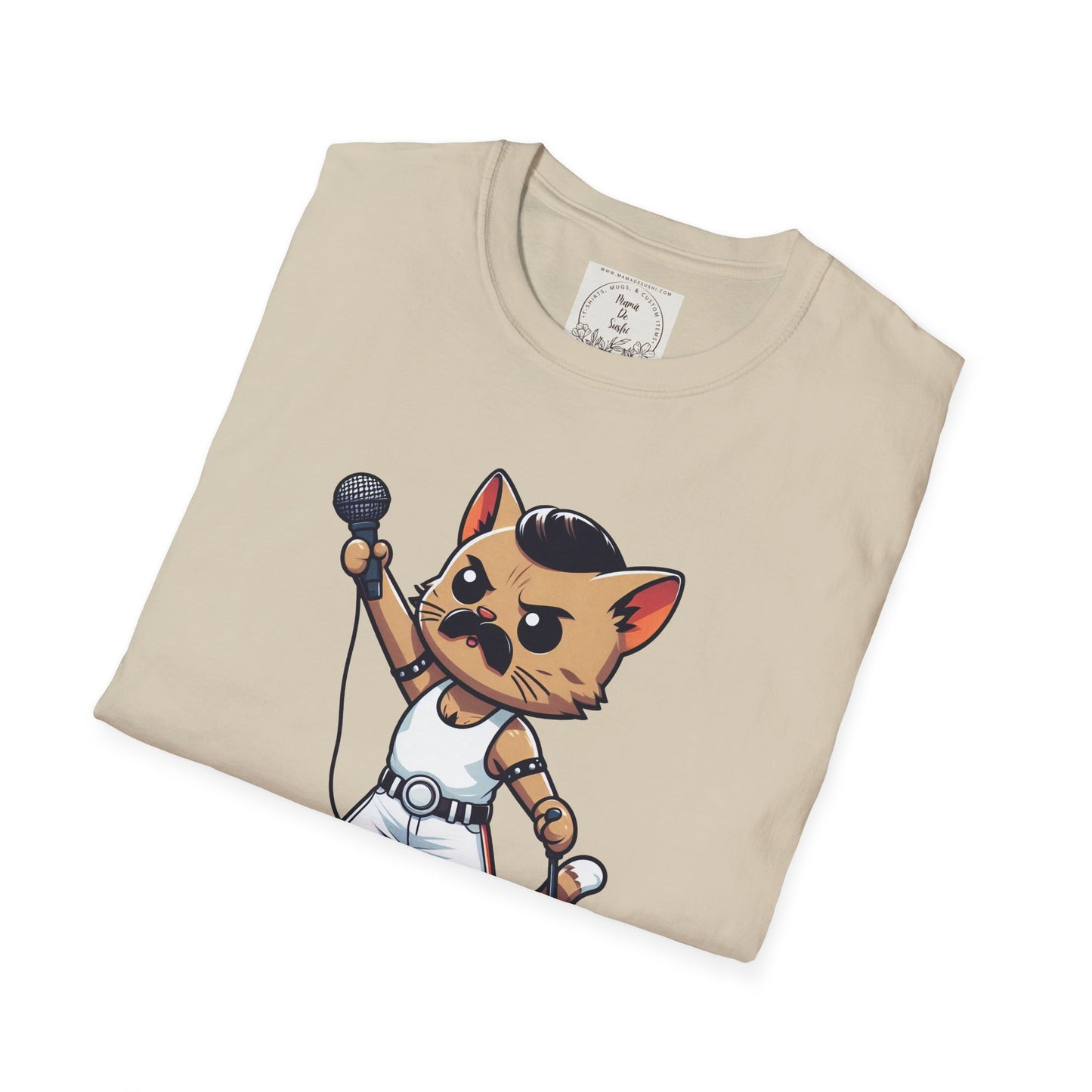 Kitty Mercury - Cat - Kitty - MamaDeSushi - Unisex Softstyle T-Shirt