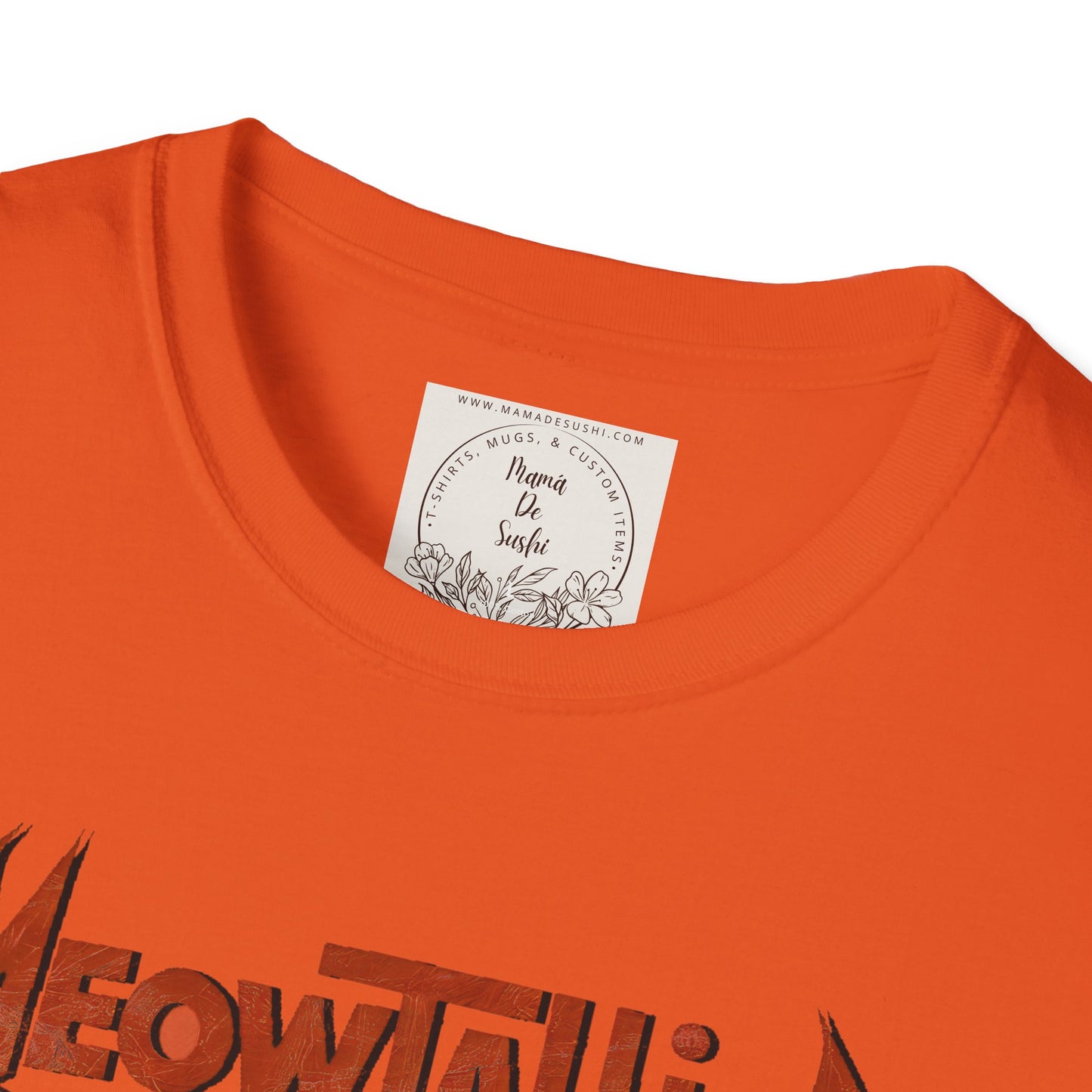 MeowTallicA Cat - Kitty - MamaDeSushi - Unisex Softstyle T-Shirt