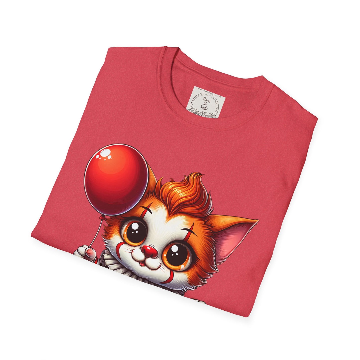 CA-IT Cat - Kitty - MamaDeSushi - Unisex Softstyle T-Shirt