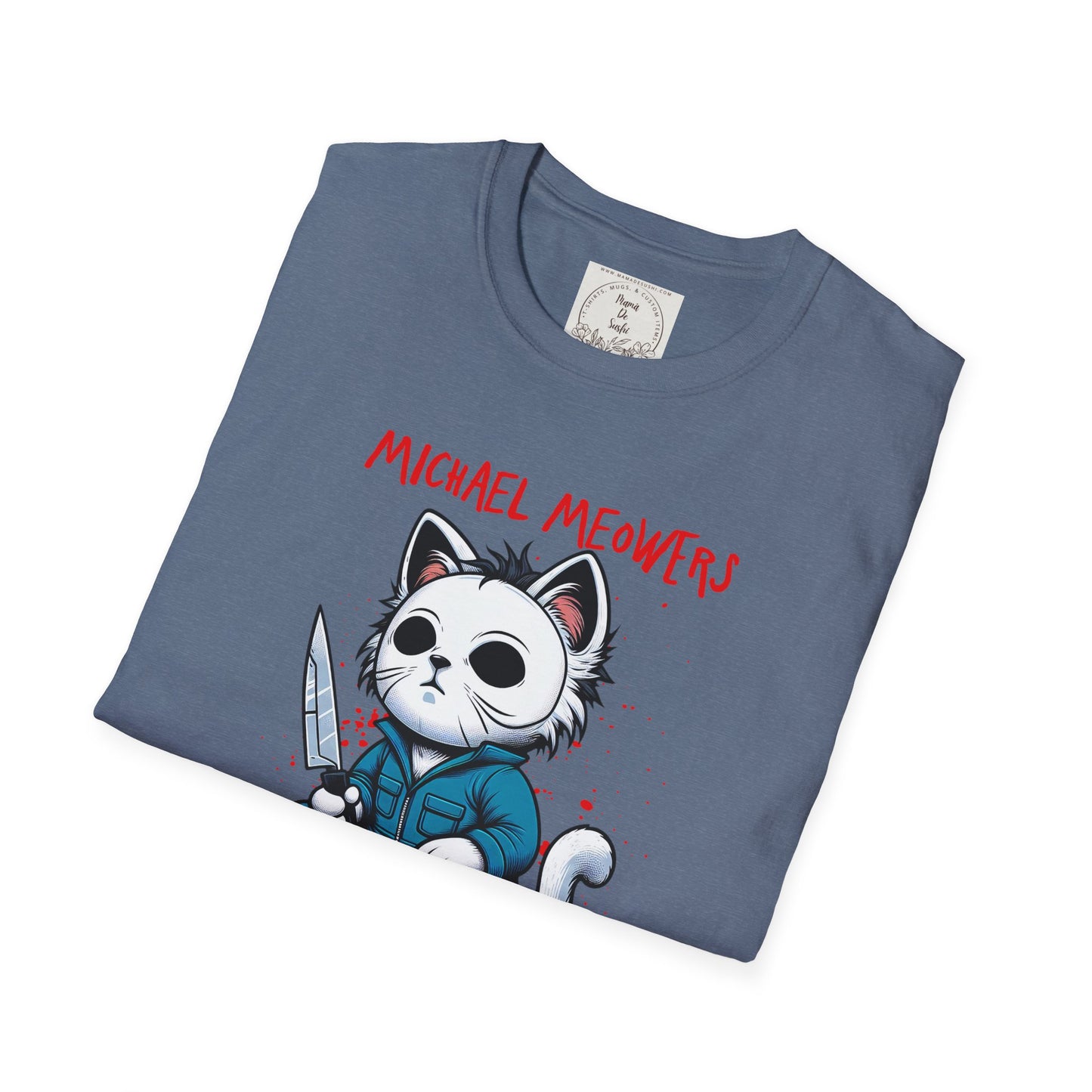 Michael Meowers - Cat - Kitty - MamaDeSushi - Unisex Softstyle T-Shirt