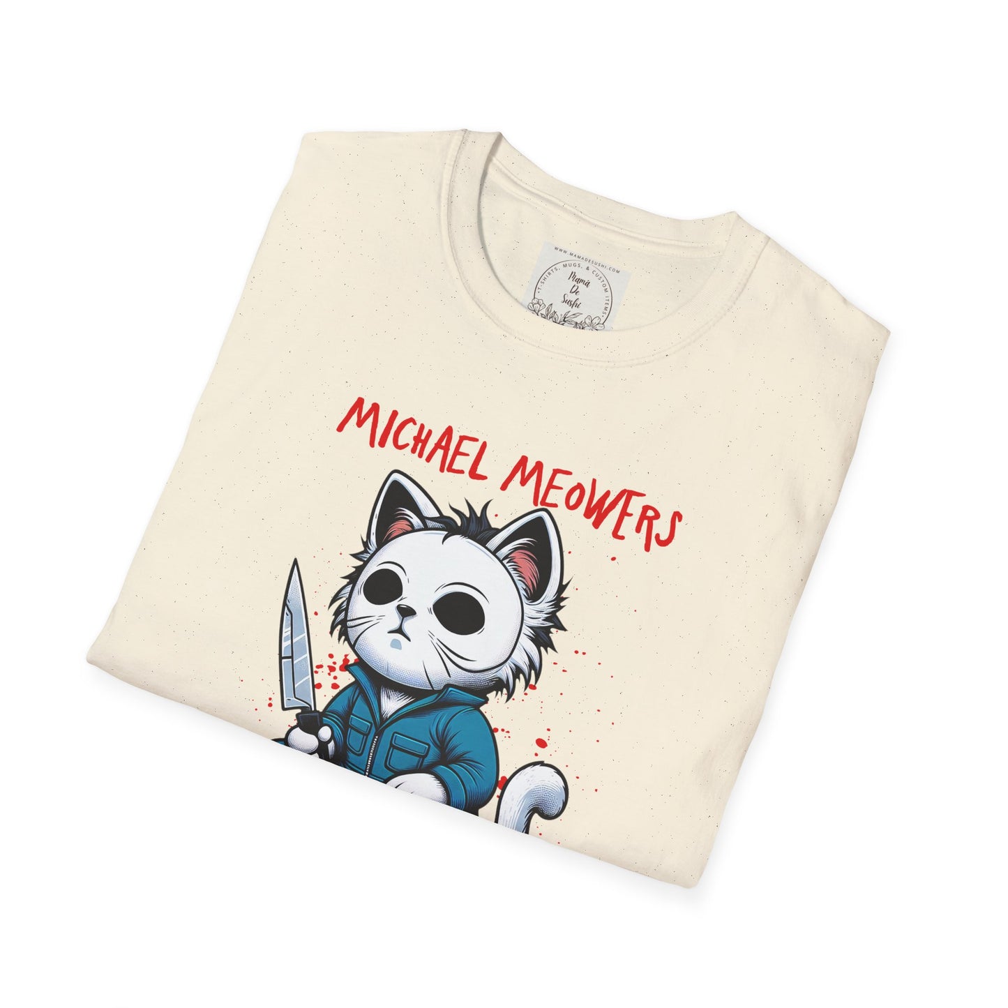 Michael Meowers - Cat - Kitty - MamaDeSushi - Unisex Softstyle T-Shirt