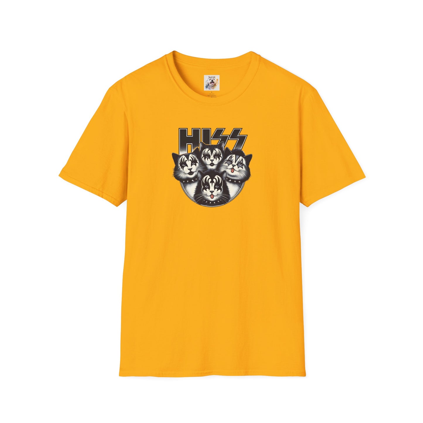 HIZZ - Cat - Kitty - MamaDeSushi - Unisex Softstyle T-Shirt