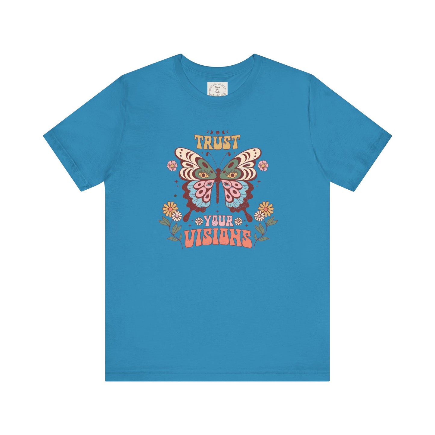 Trust Your Visions - Boho Retro - MamaDeSushi - Unisex Jersey Short Sleeve Tee