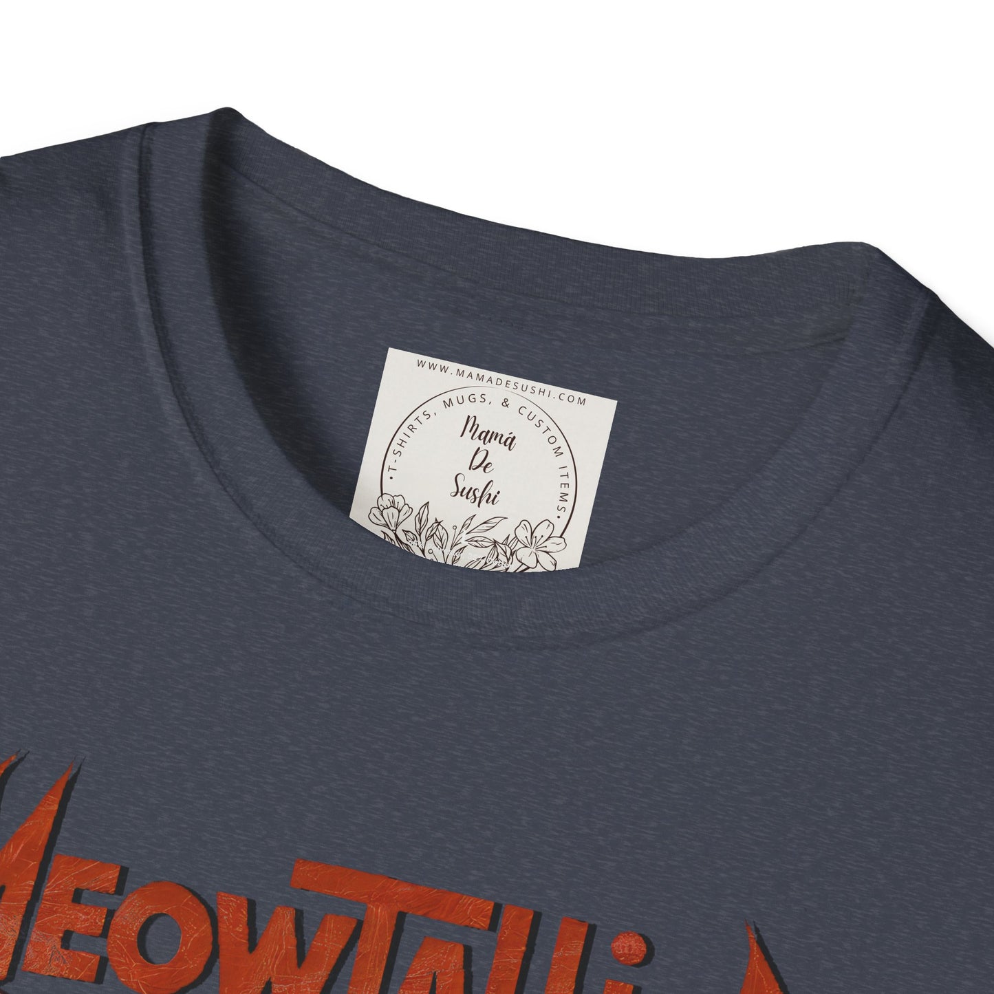 MeowTallicA Cat - Kitty - MamaDeSushi - Unisex Softstyle T-Shirt