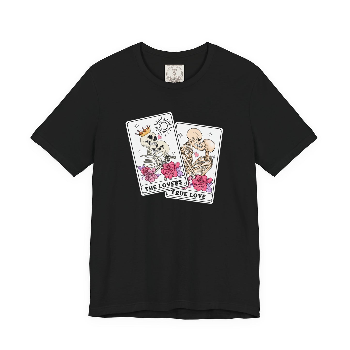 The Lovers, True Love - Cards & Hearts - MamaDeSushi - Women's Favorite Tee