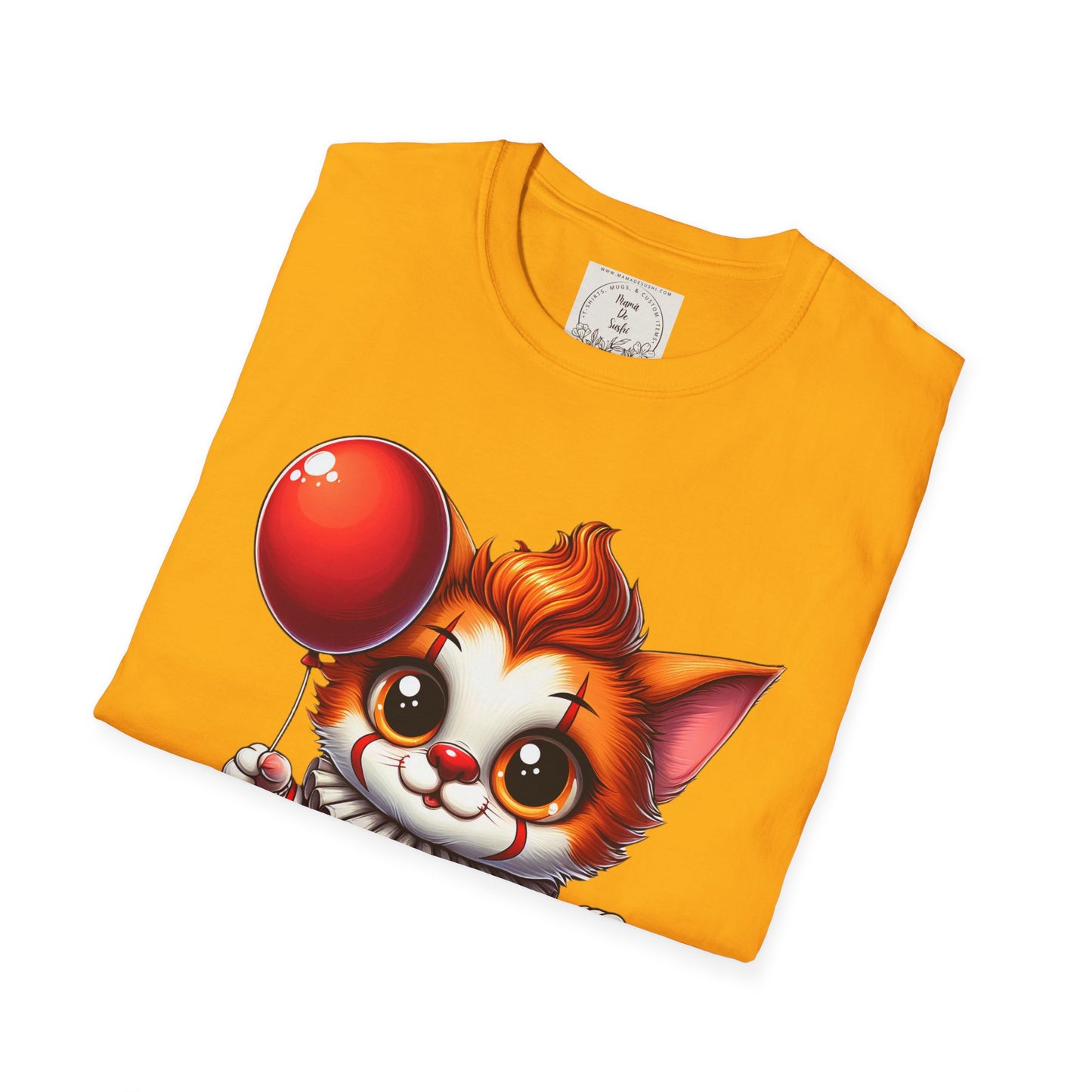 CA-IT Cat - Kitty - MamaDeSushi - Unisex Softstyle T-Shirt