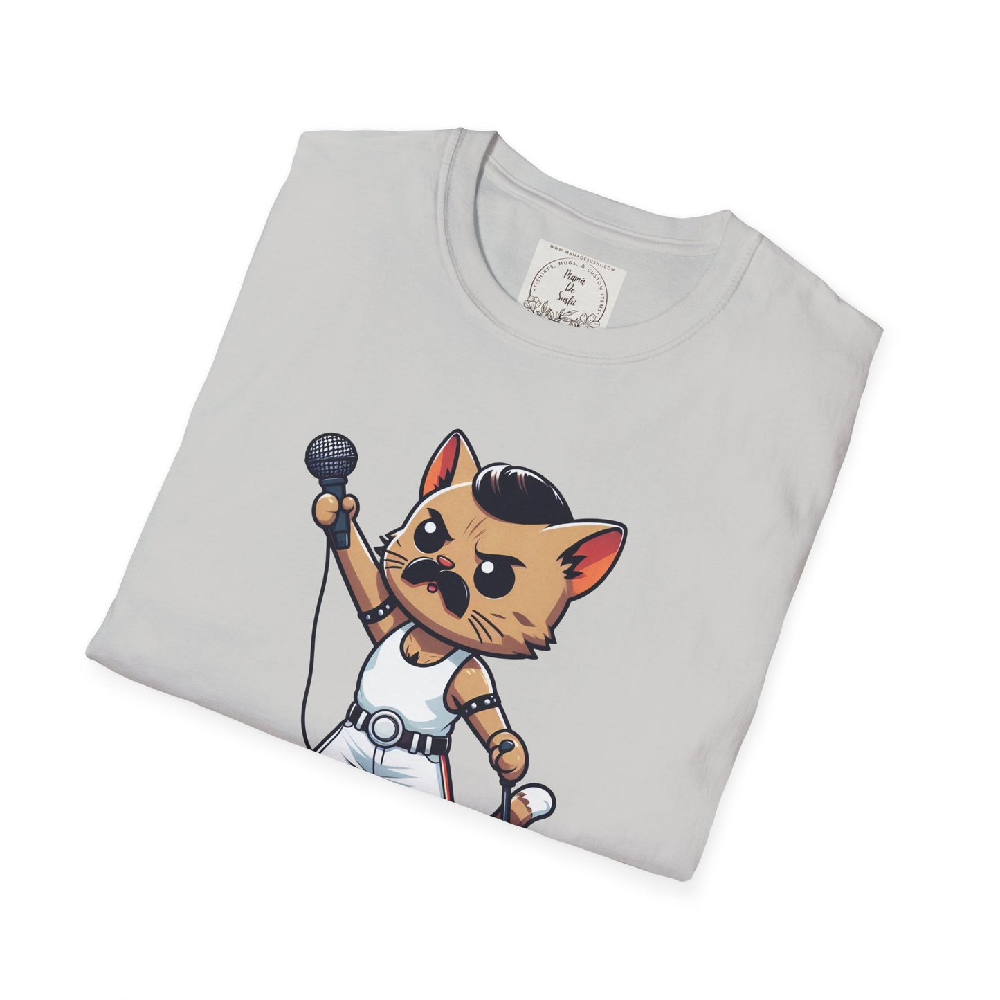 Kitty Mercury - Cat - Kitty - MamaDeSushi - Unisex Softstyle T-Shirt
