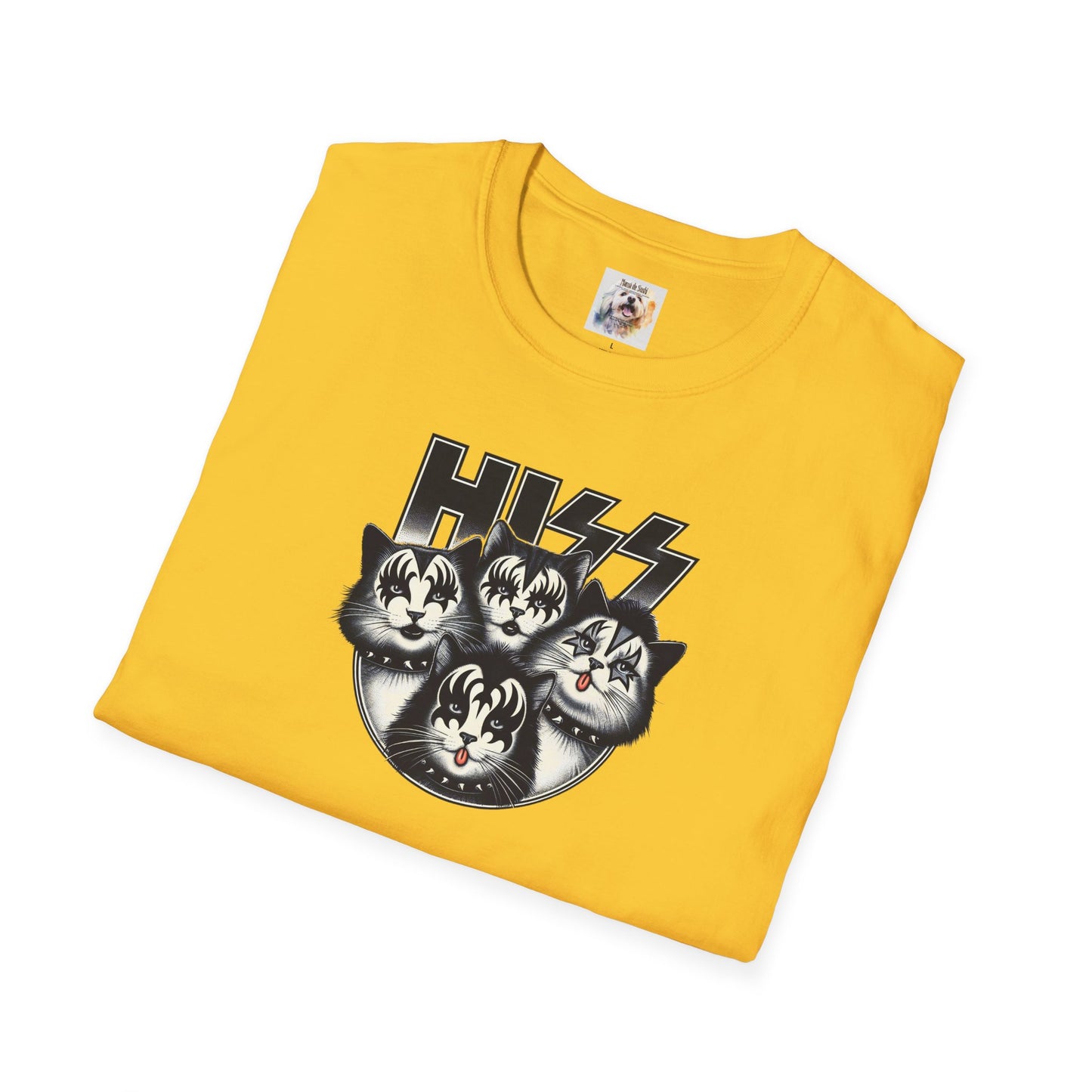 HIZZ - Cat - Kitty - MamaDeSushi - Unisex Softstyle T-Shirt