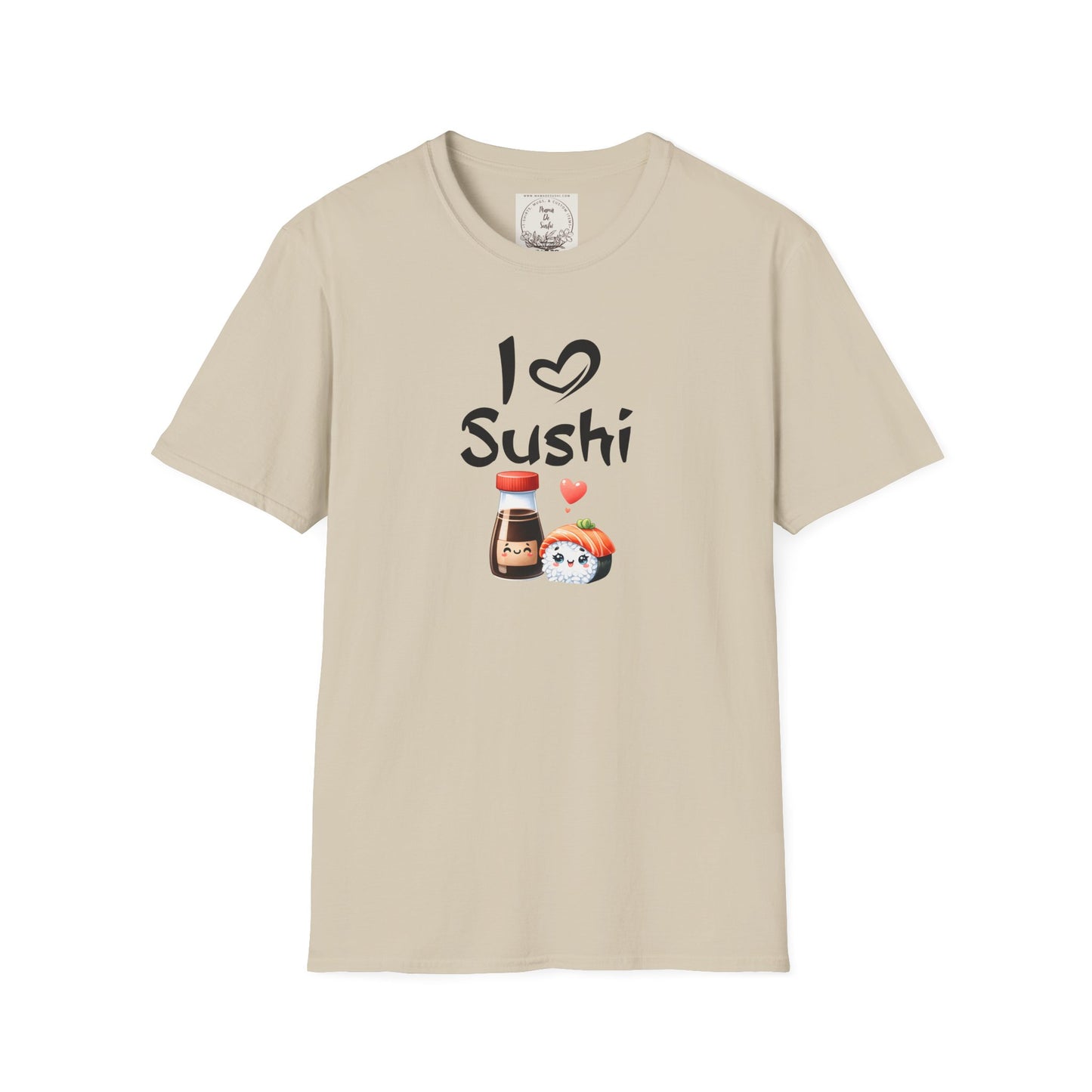 I heart Sushi - MamaDeSushi - Unisex Softstyle T-Shirt