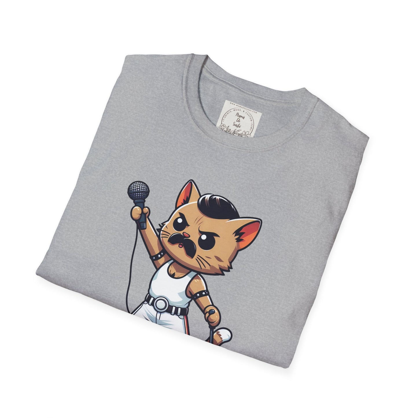 Kitty Mercury - Cat - Kitty - MamaDeSushi - Unisex Softstyle T-Shirt