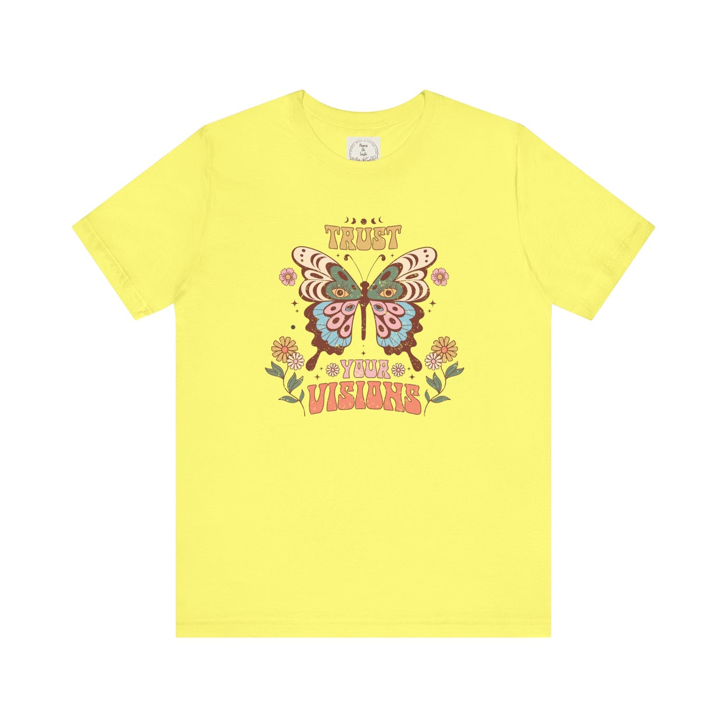 Trust Your Visions - Boho Retro - MamaDeSushi - Unisex Jersey Short Sleeve Tee