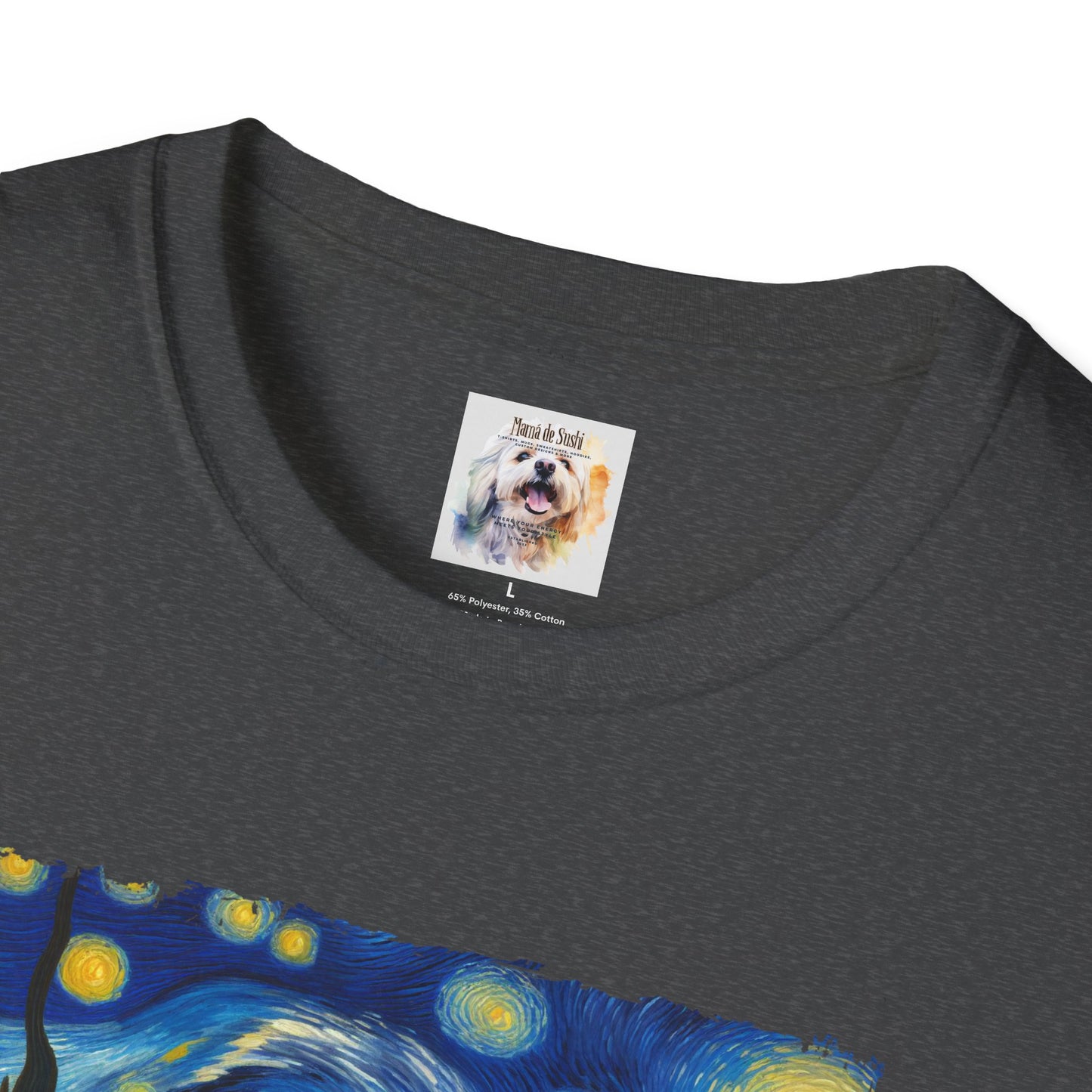The BlackVang Cat - Kitty - MamaDeSushi - Unisex Softstyle T-Shirt
