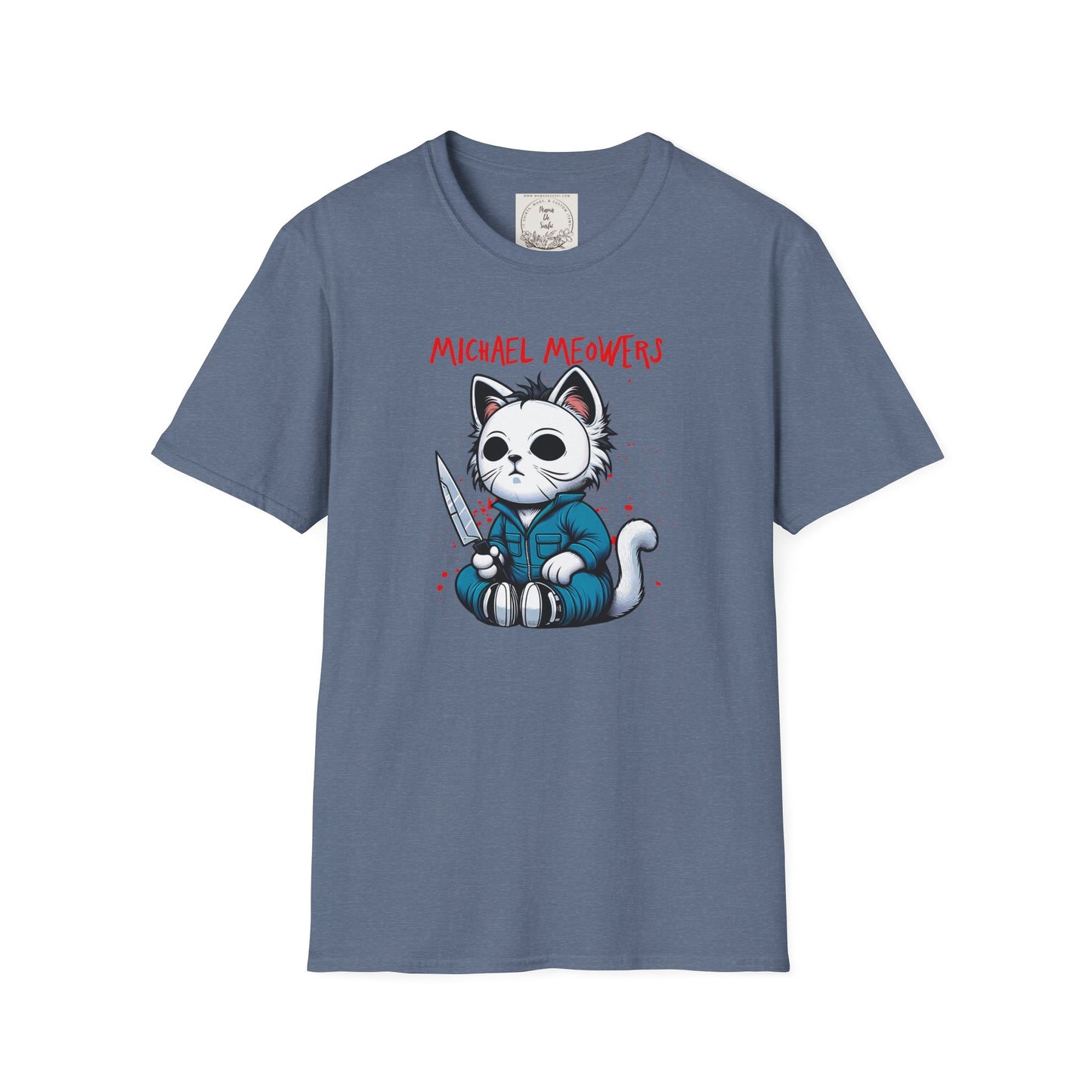 Michael Meowers - Cat - Kitty - MamaDeSushi - Unisex Softstyle T-Shirt