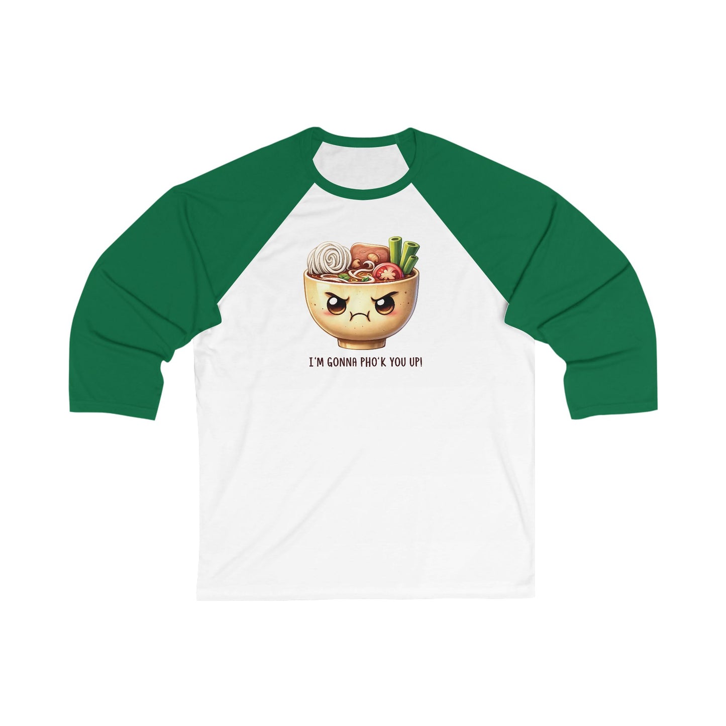 Unisex Baseball Tee, Funny Pho Noodle Soup Shirt, Foodie Gift, Vietnamese Cuisine, Asian Food Top, Hipster Clothing