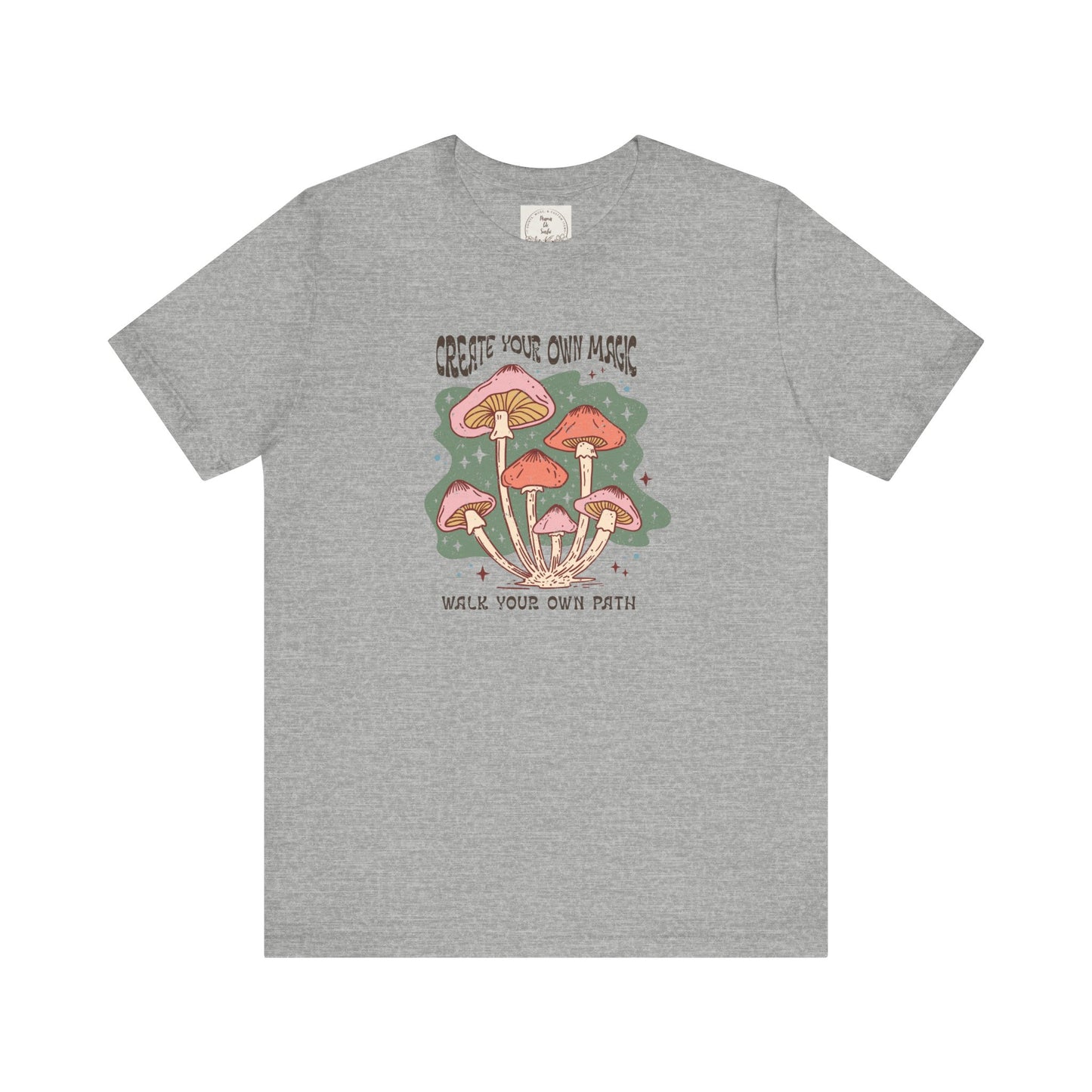 Create your own Magic walk your own path - Boho Retro - MamaDeSushi - Unisex Jersey Short Sleeve Tee