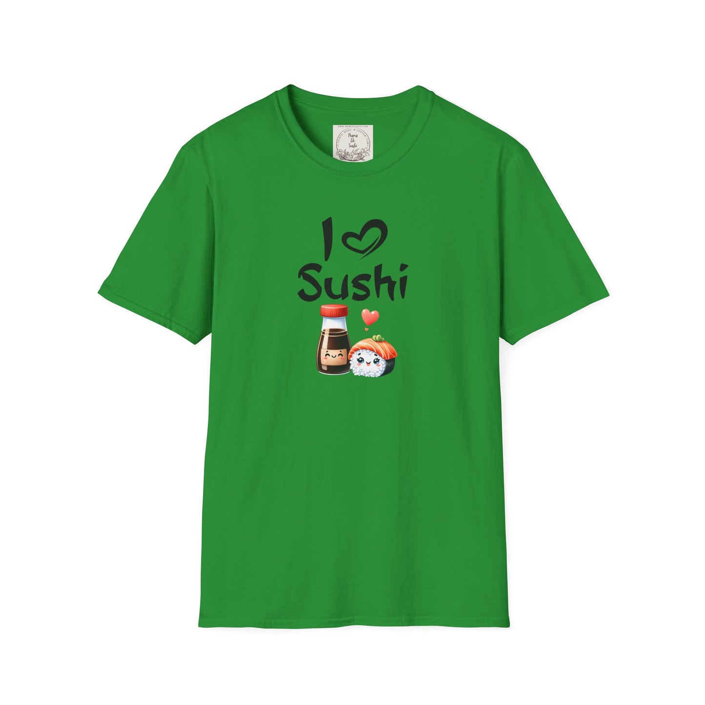 I heart Sushi - MamaDeSushi - Unisex Softstyle T-Shirt