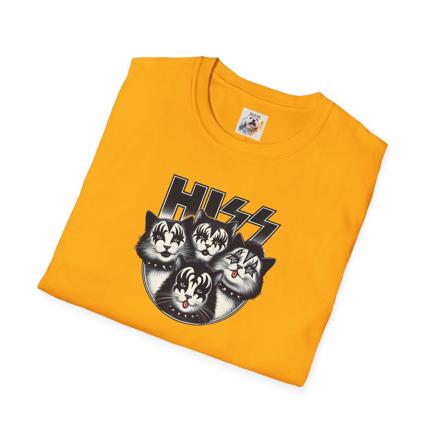 HIZZ - Cat - Kitty - MamaDeSushi - Unisex Softstyle T-Shirt